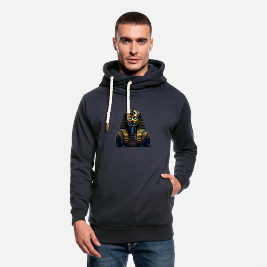 Cyber Pharaoh – Neon Tribal Godhead Art