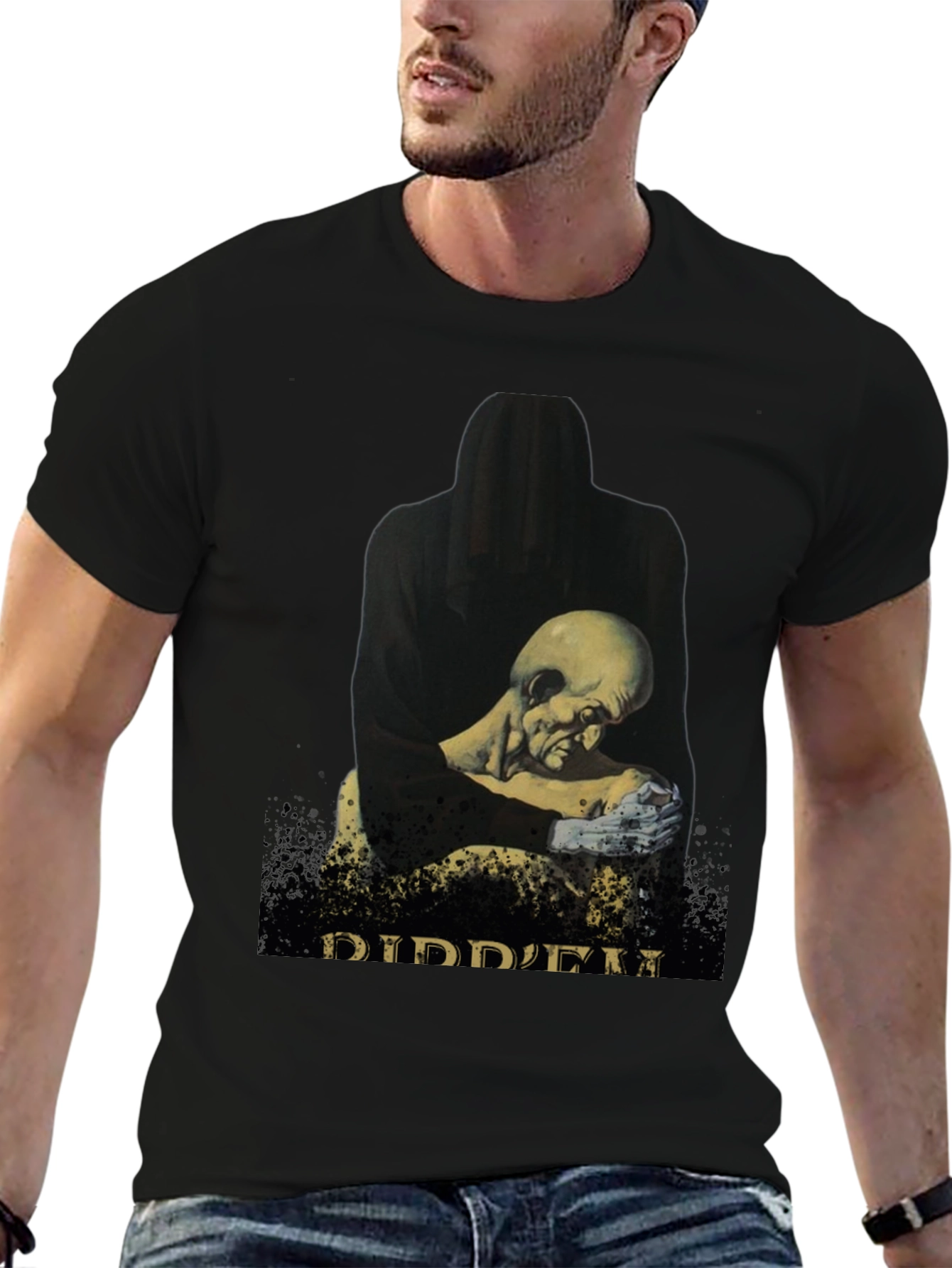 DIDDEM Graphic Tee - Black Crew Neck T-Shirt