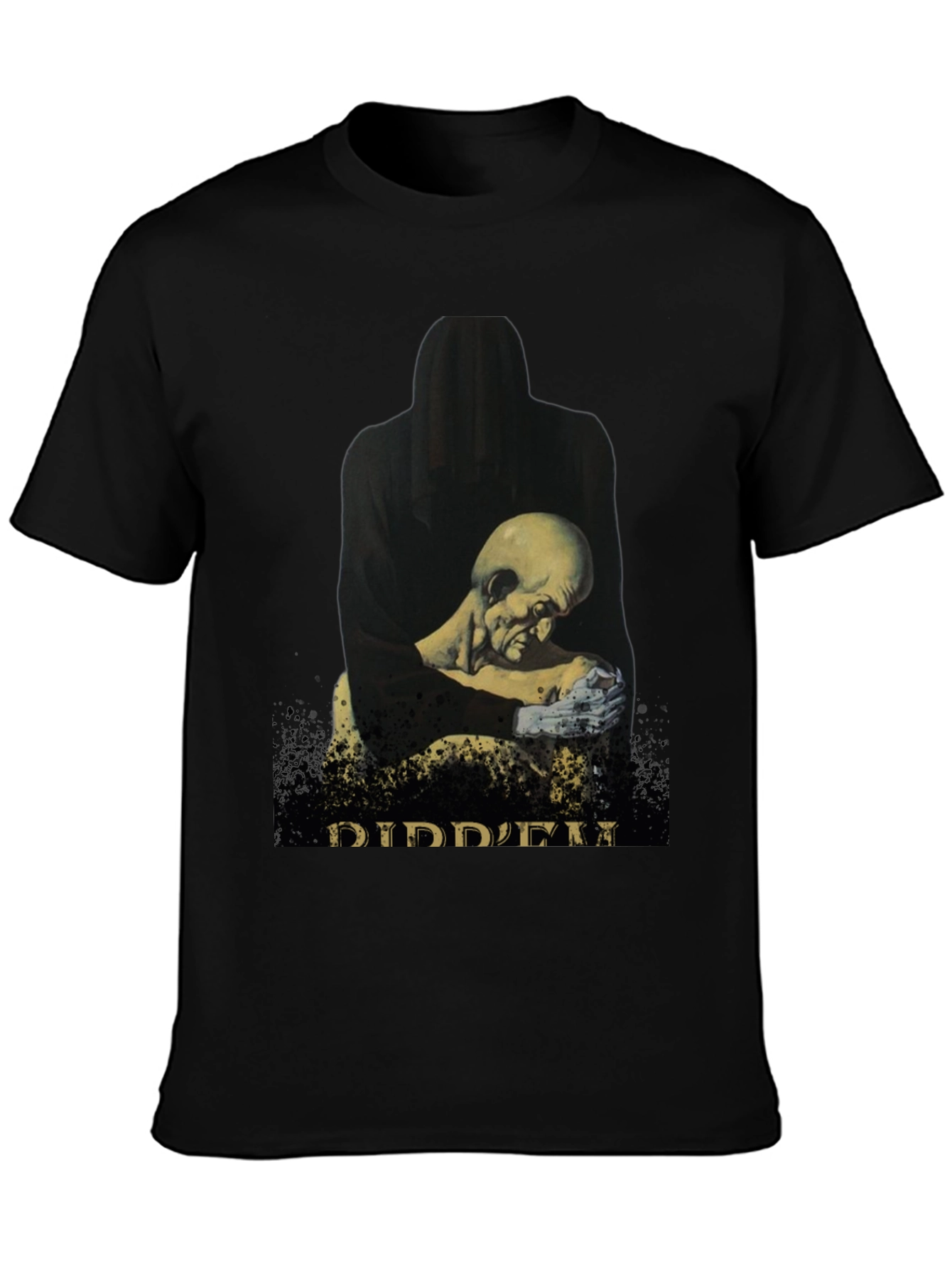 DIDDEM Graphic Tee - Black Crew Neck T-Shirt