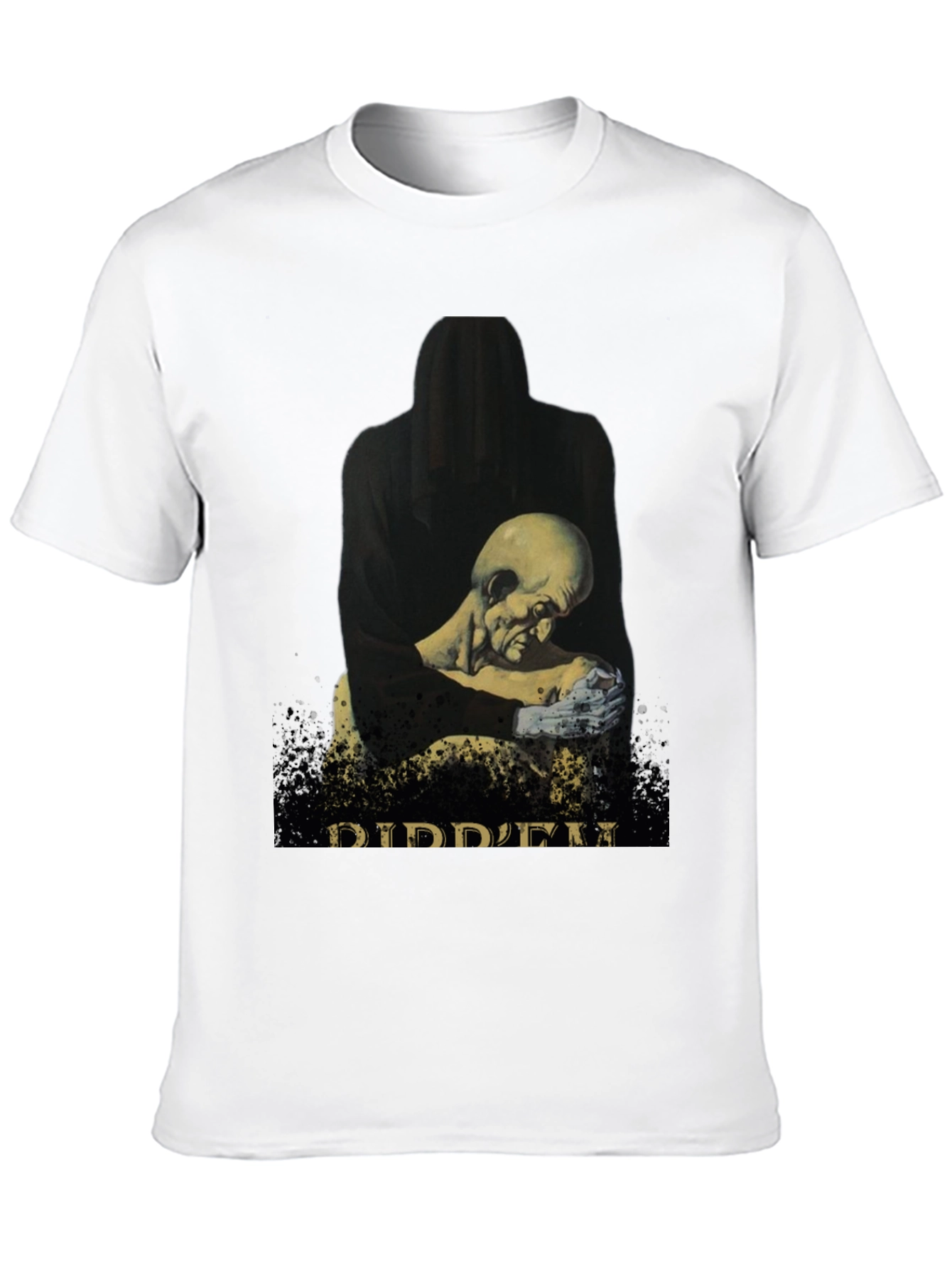 DIDDEM Graphic Tee - Black Crew Neck T-Shirt