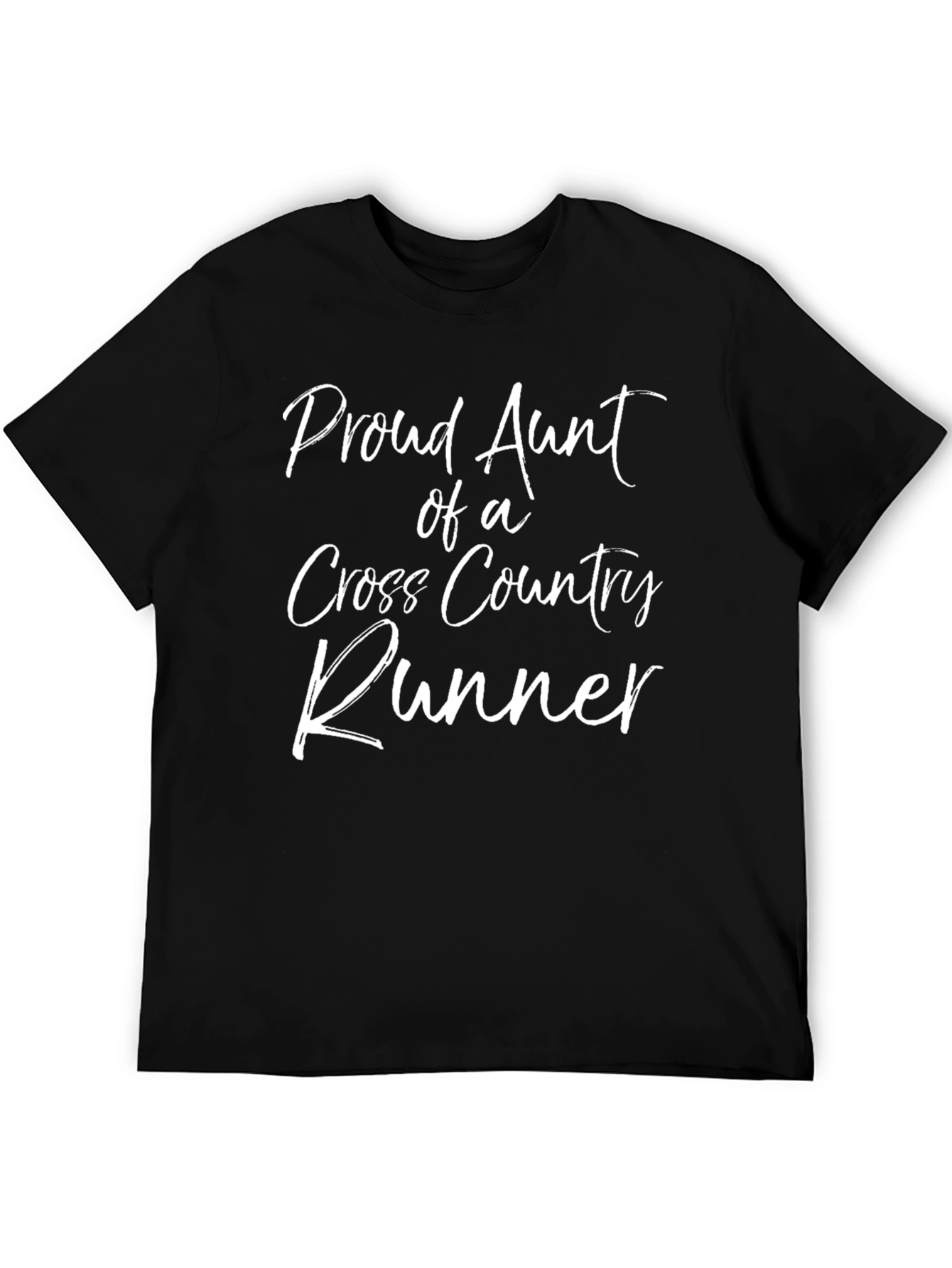 Proud Aunt of a Cross Country Runner T-Shirt