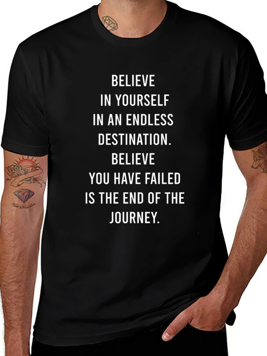 Motivational T-Shirt: Believe in Yourself