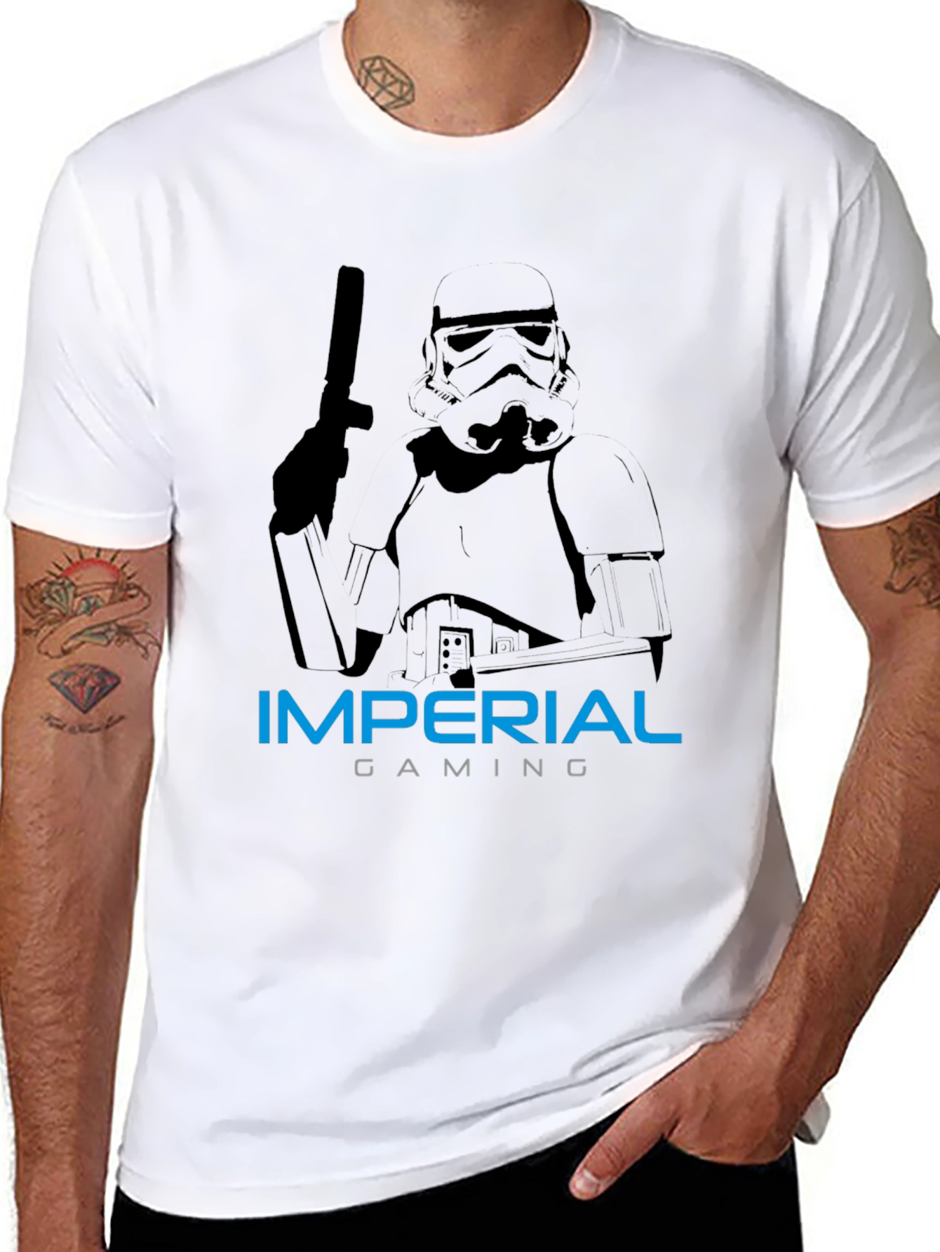 Imperial Gaming Stormtrooper Black T-Shirt