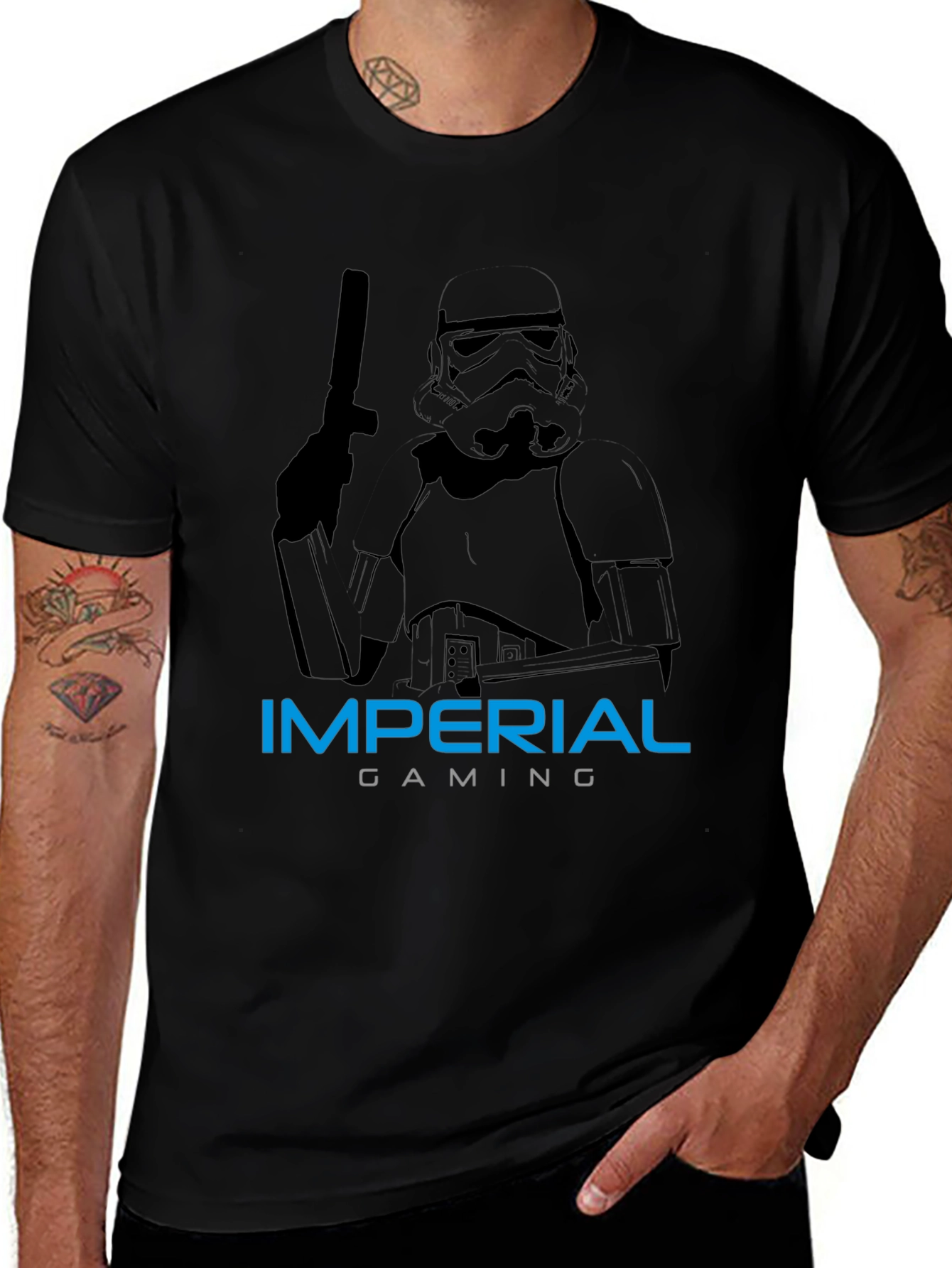 Imperial Gaming Stormtrooper Black T-Shirt