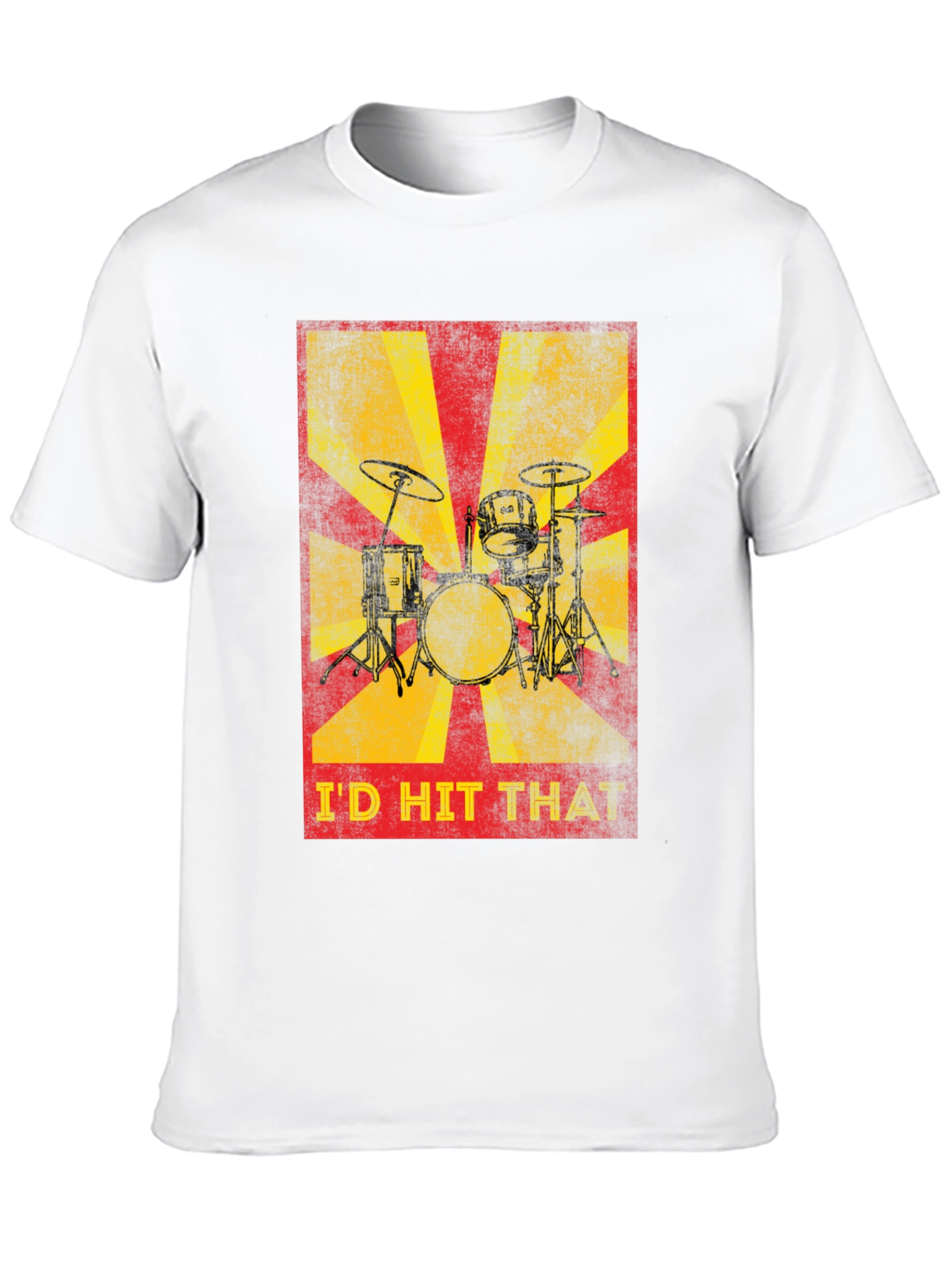 Id Hit That Drum Set T-Shirt