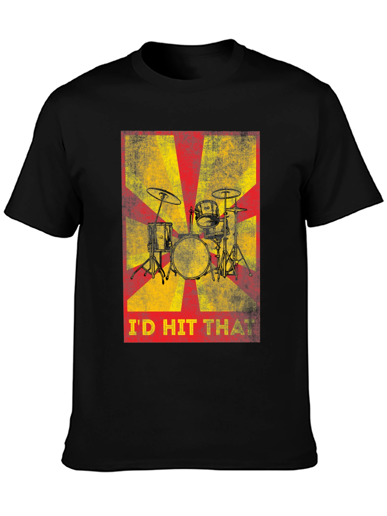 Id Hit That Drum Set T-Shirt