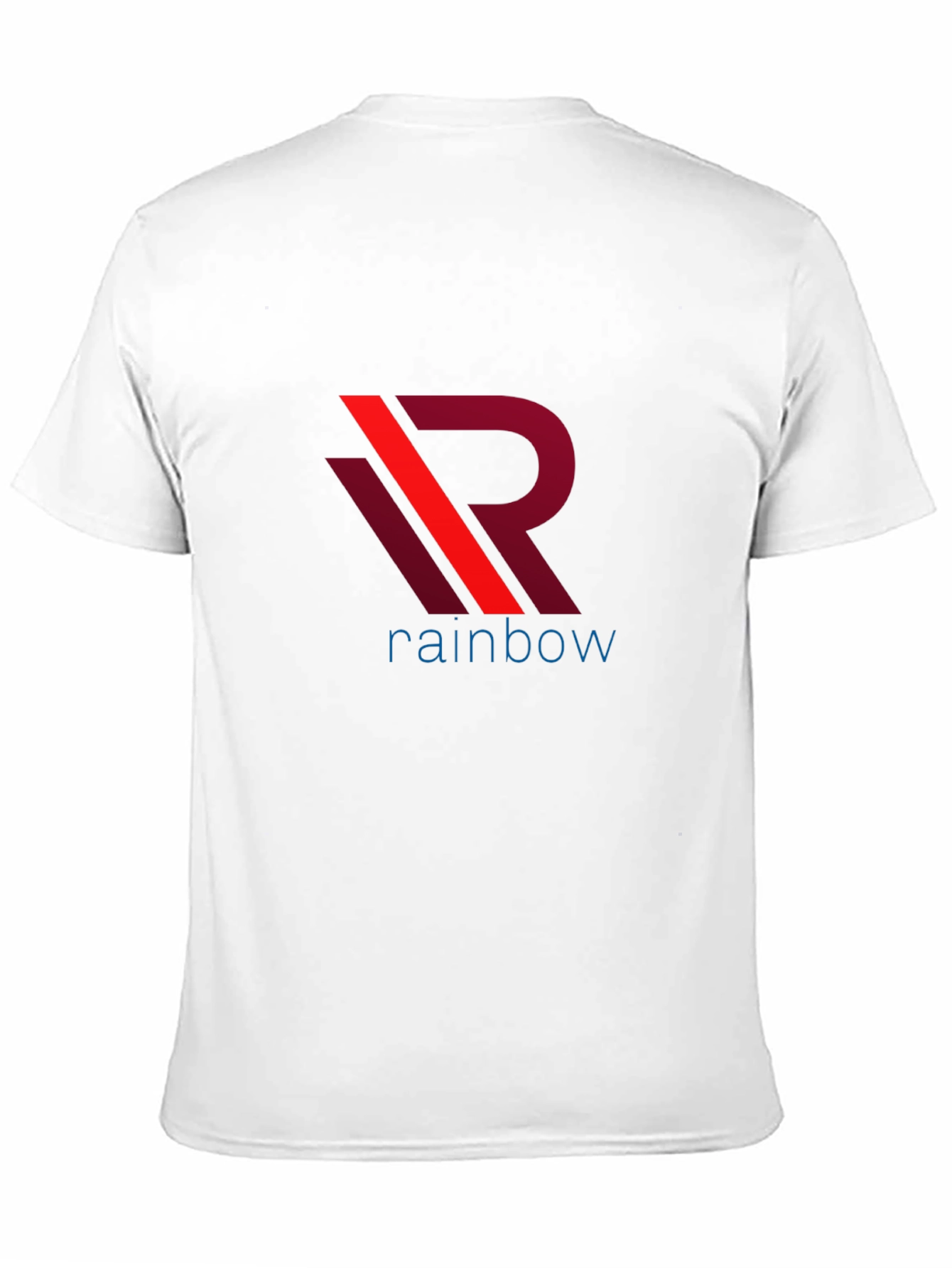 Rainbow Logo Graphic T-Shirt - Stylish Casual Wear