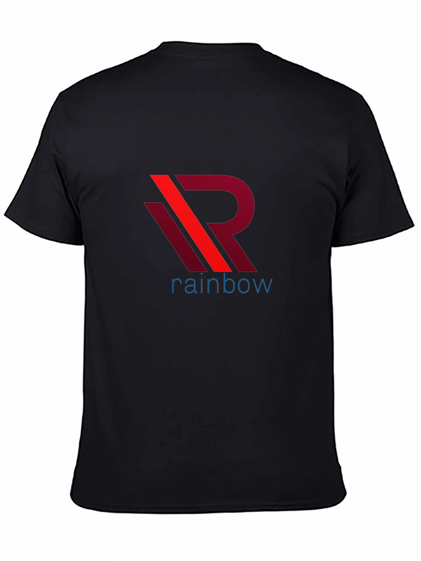 Rainbow Logo Graphic T-Shirt - Stylish Casual Wear