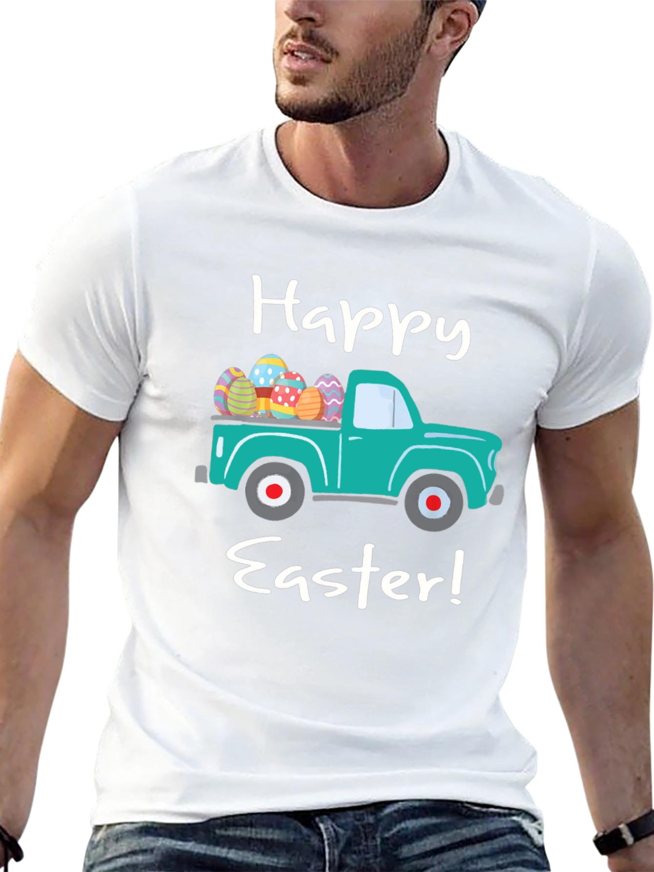Happy Easter Truck T-Shirt