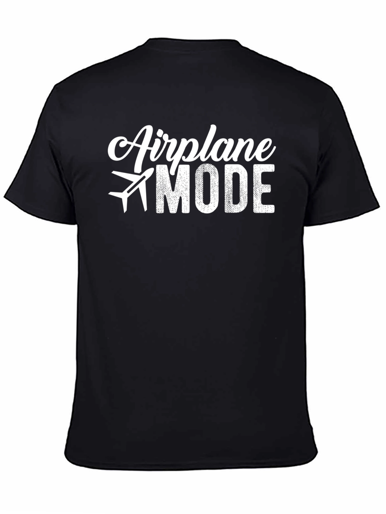 Airplane Mode Graphic T-Shirt - Relax and Unwind