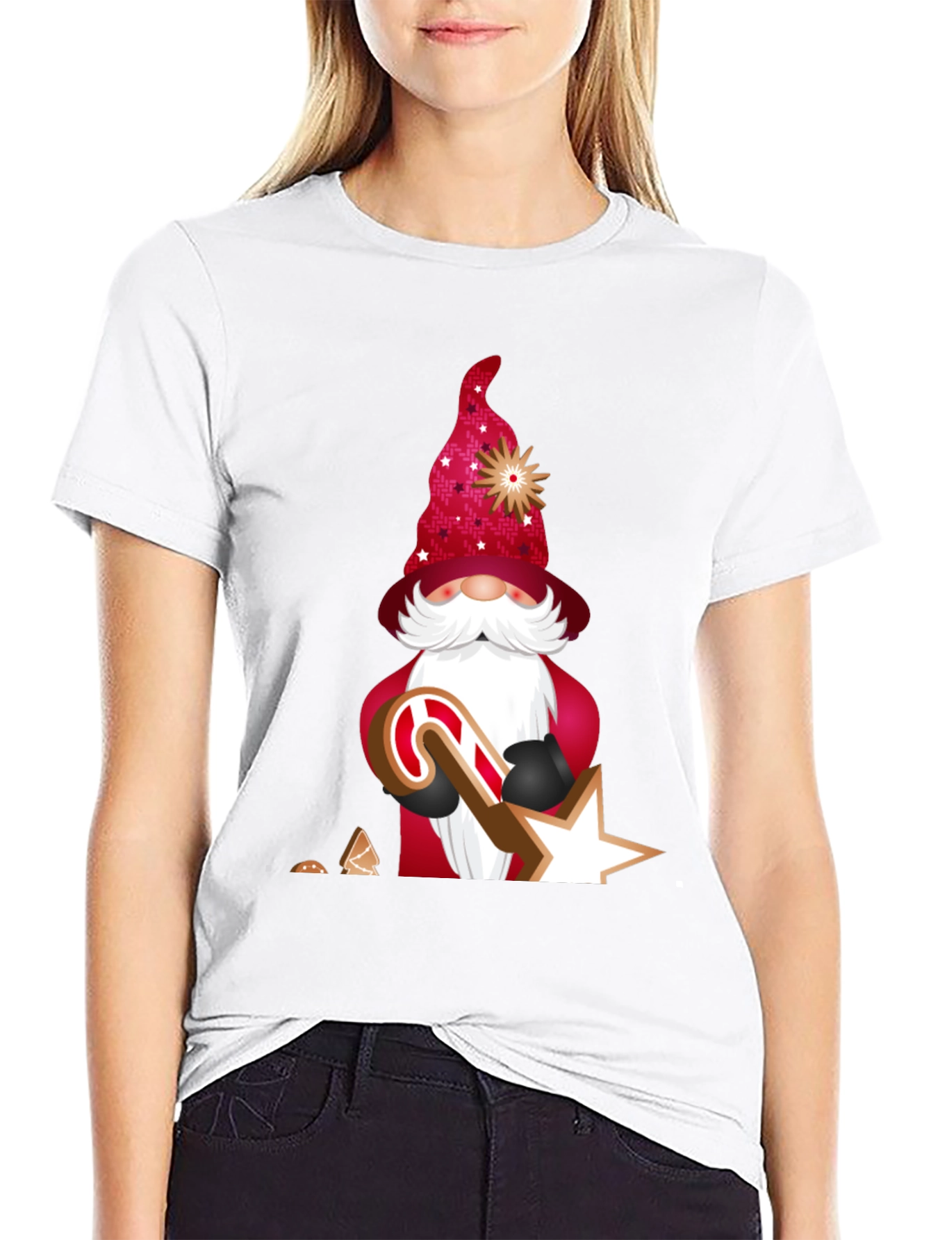Festive Gnome Christmas T-Shirt