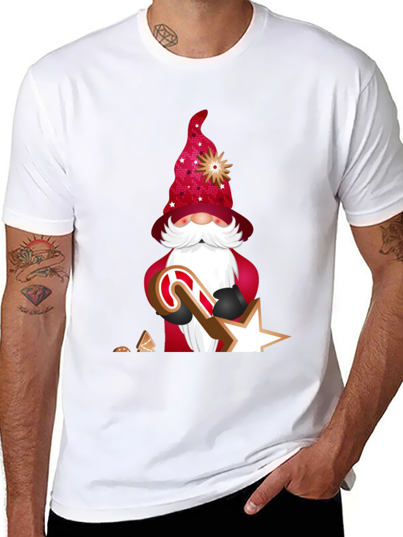 Festive Gnome Christmas T-Shirt