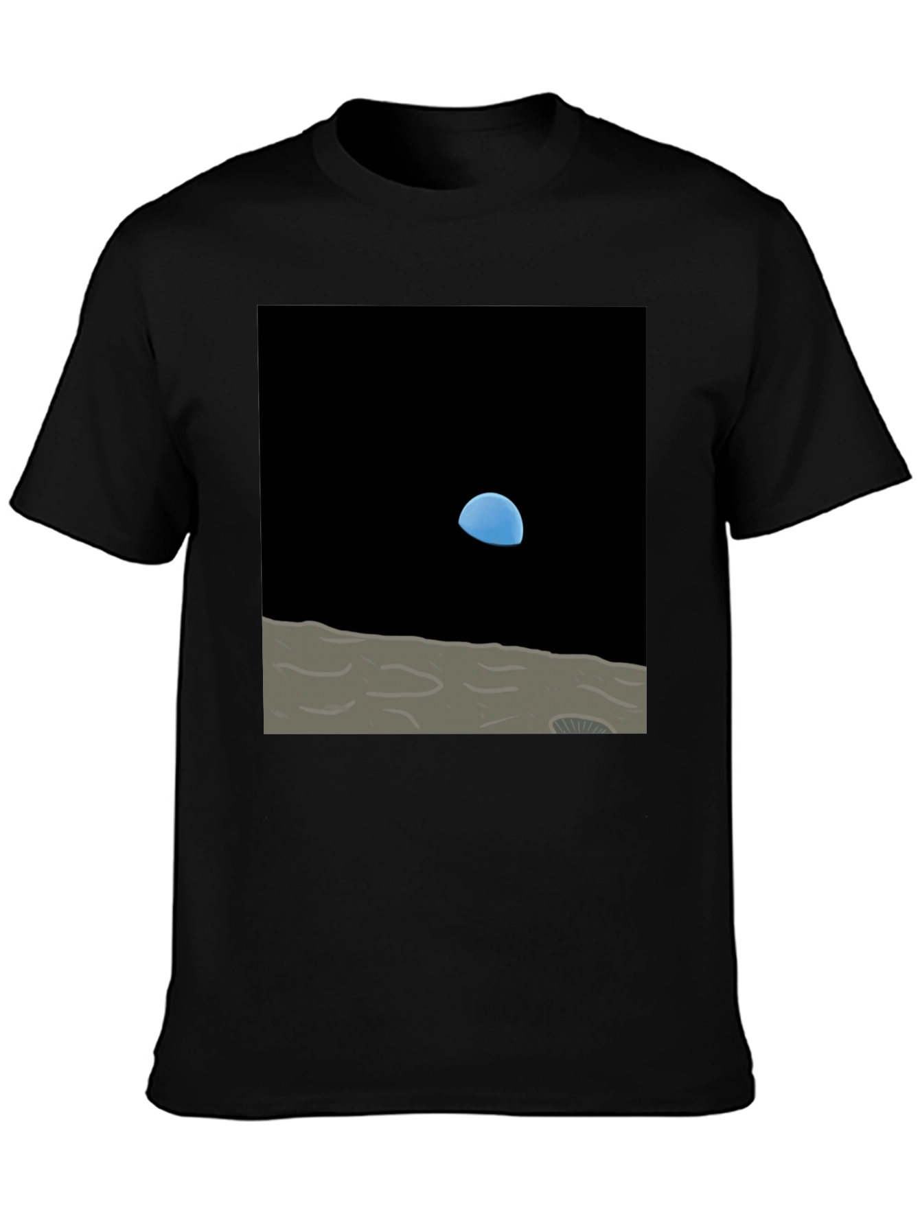 Earthrise T-Shirt - Space Art Design