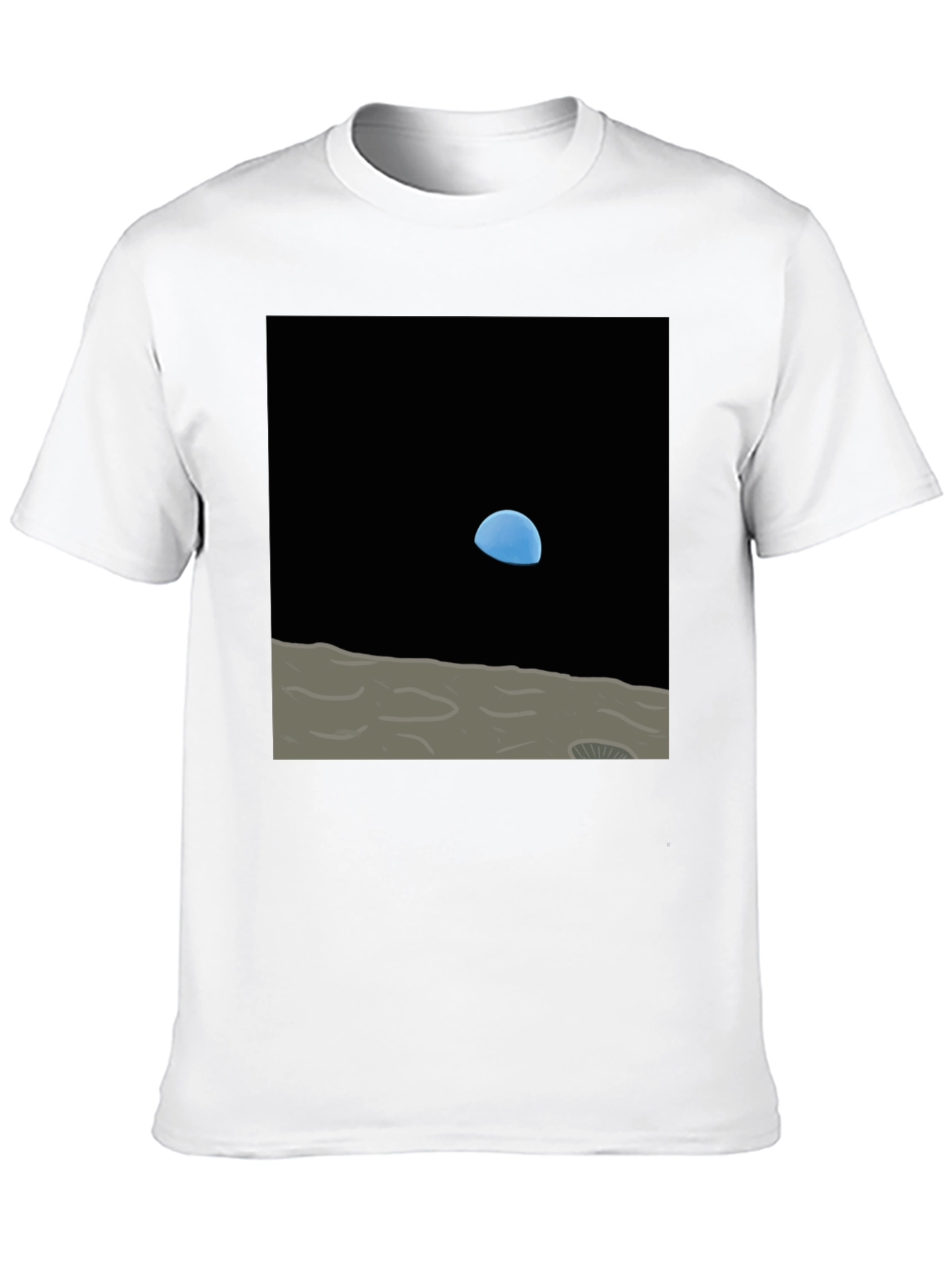 Earthrise T-Shirt - Space Art Design