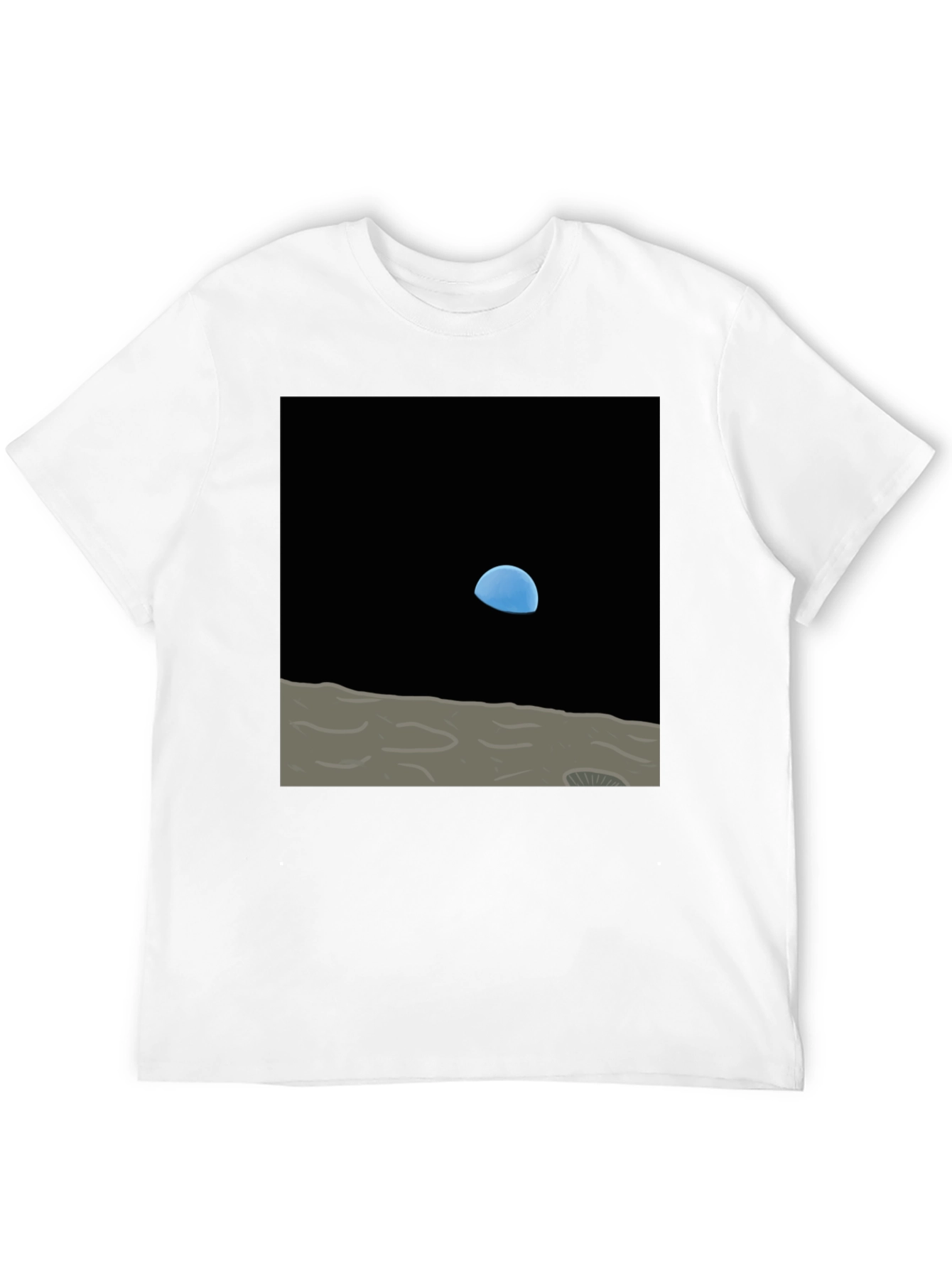 Earthrise T-Shirt - Space Art Design