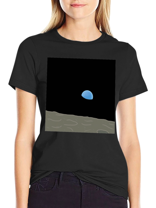 Earthrise T-Shirt - Space Art Design
