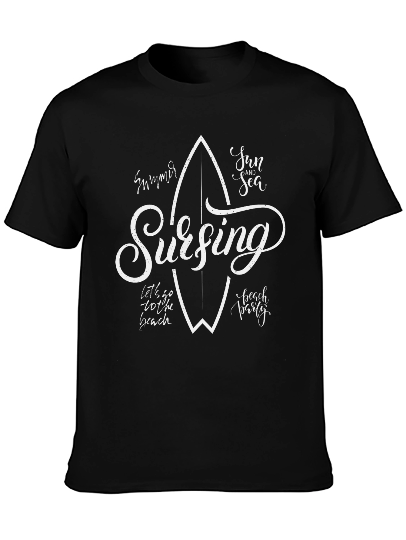 Surfing Summer Beach T-Shirt