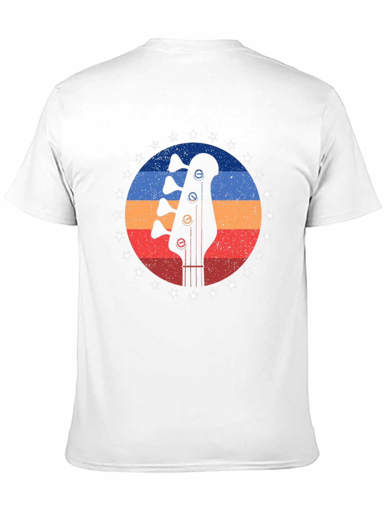 Retro Bass Guitar T-Shirt