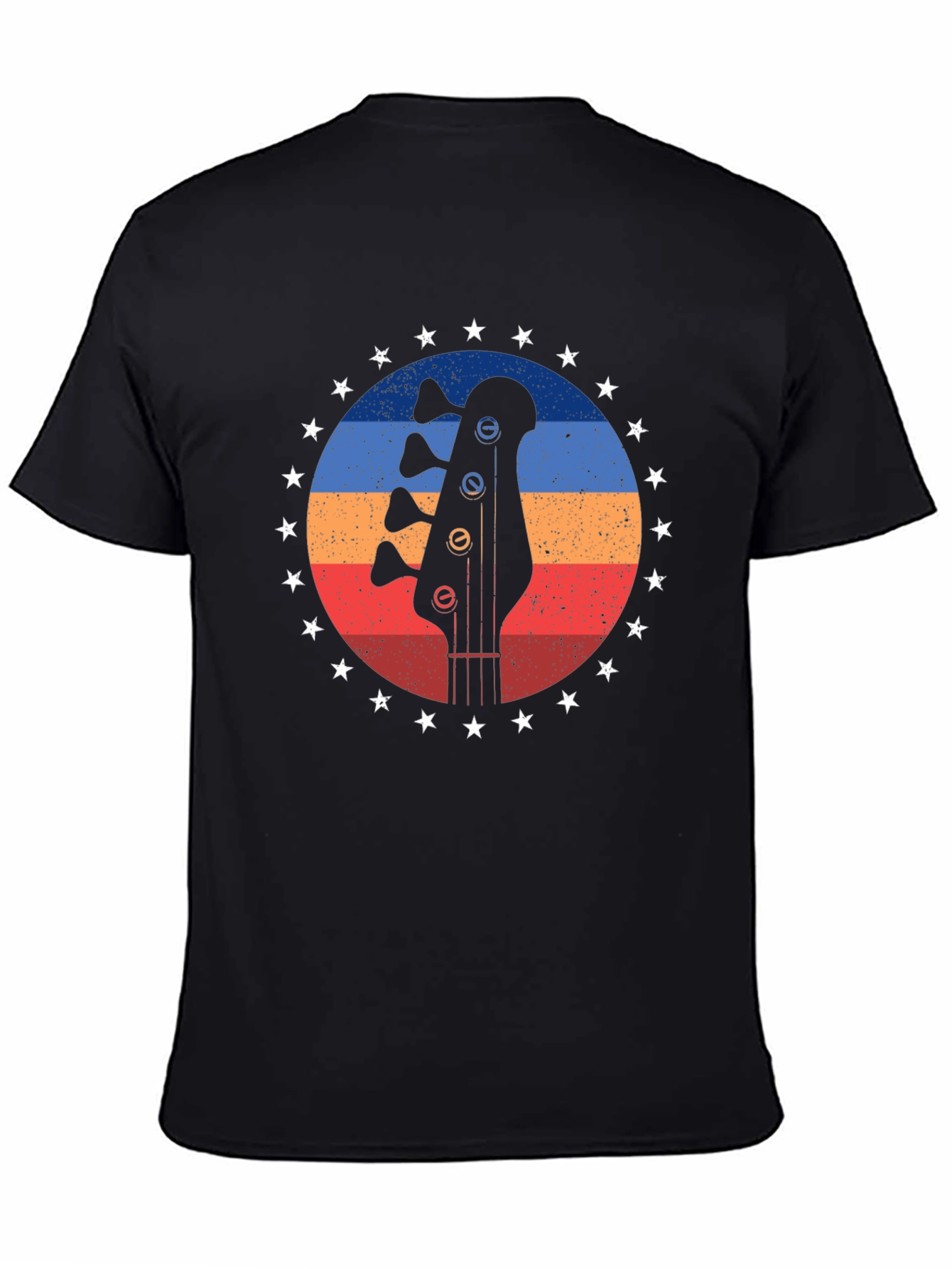 Retro Bass Guitar T-Shirt