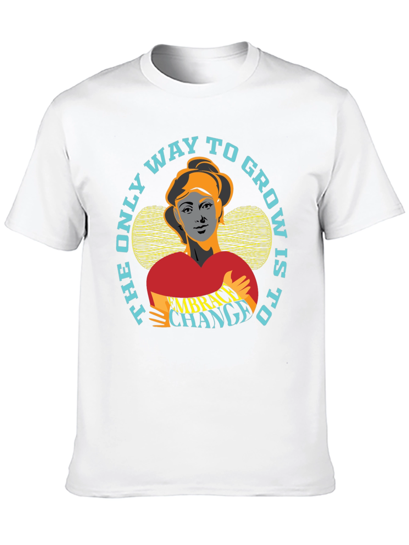 Embrace Change Graphic Tee - Motivational T-Shirt