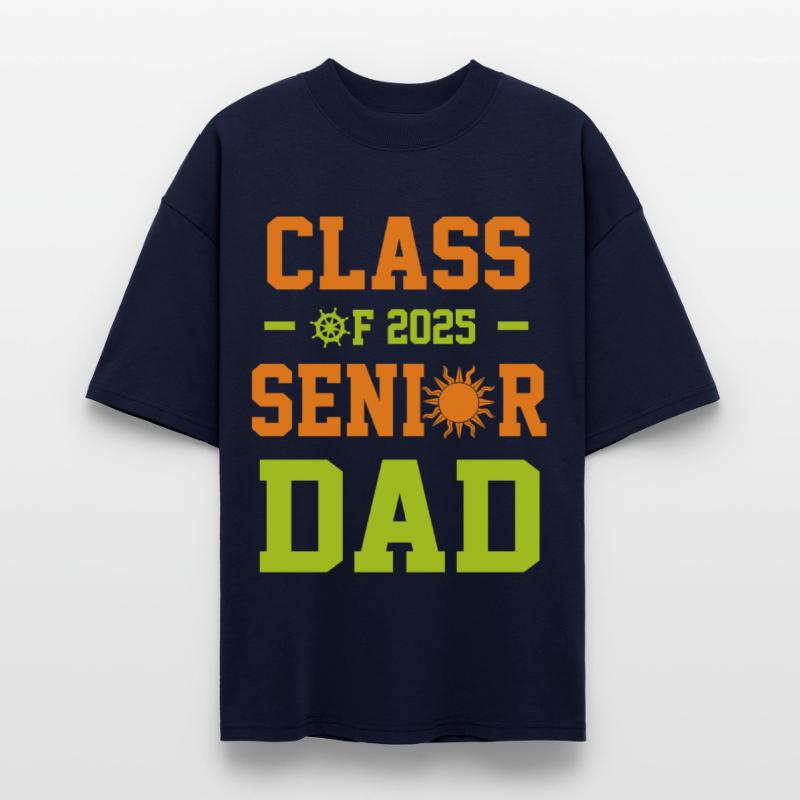 dad graduation class of 2025 senior father