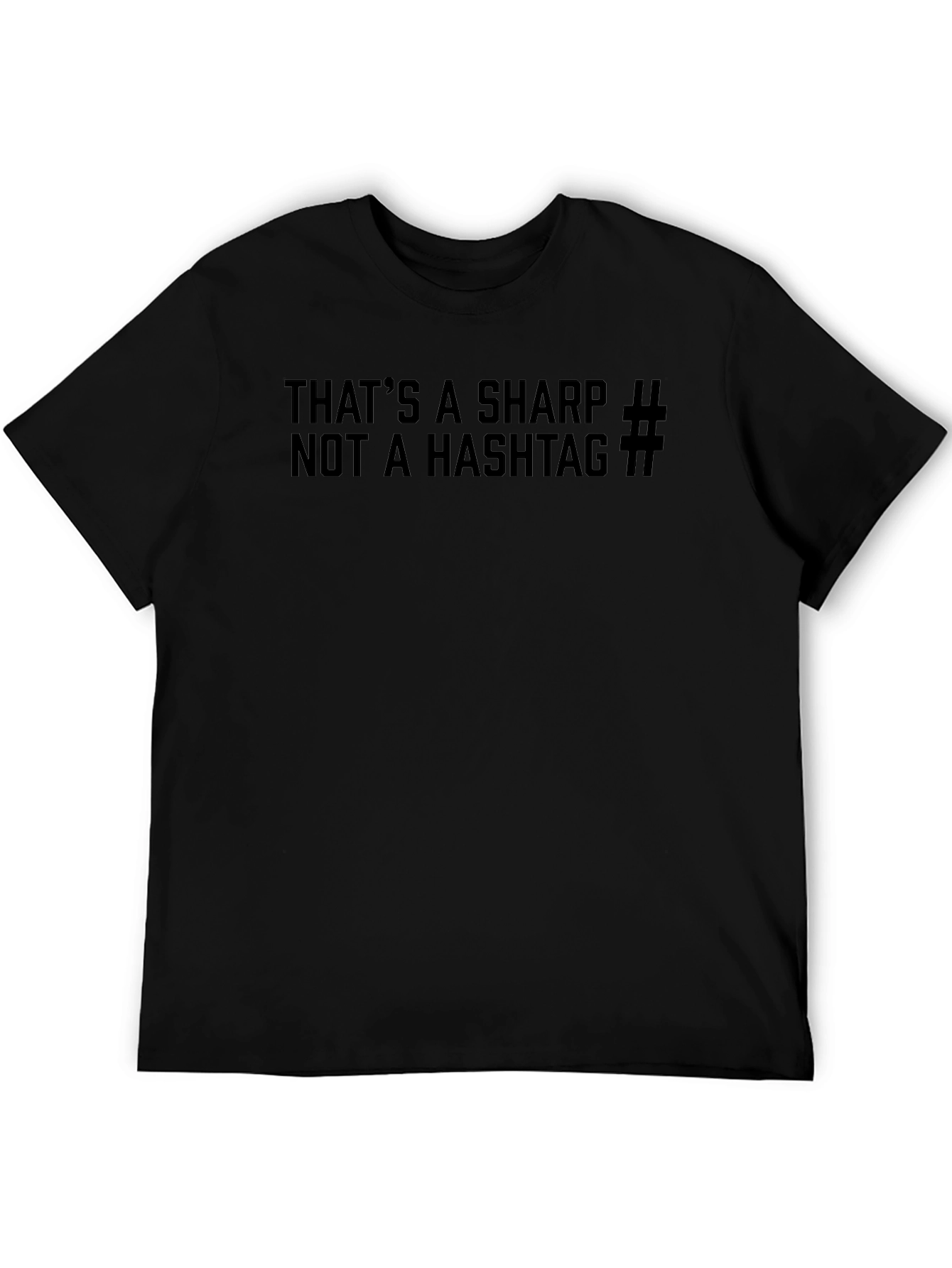 Sharp Humor T-Shirt - Musicians Pun Tee