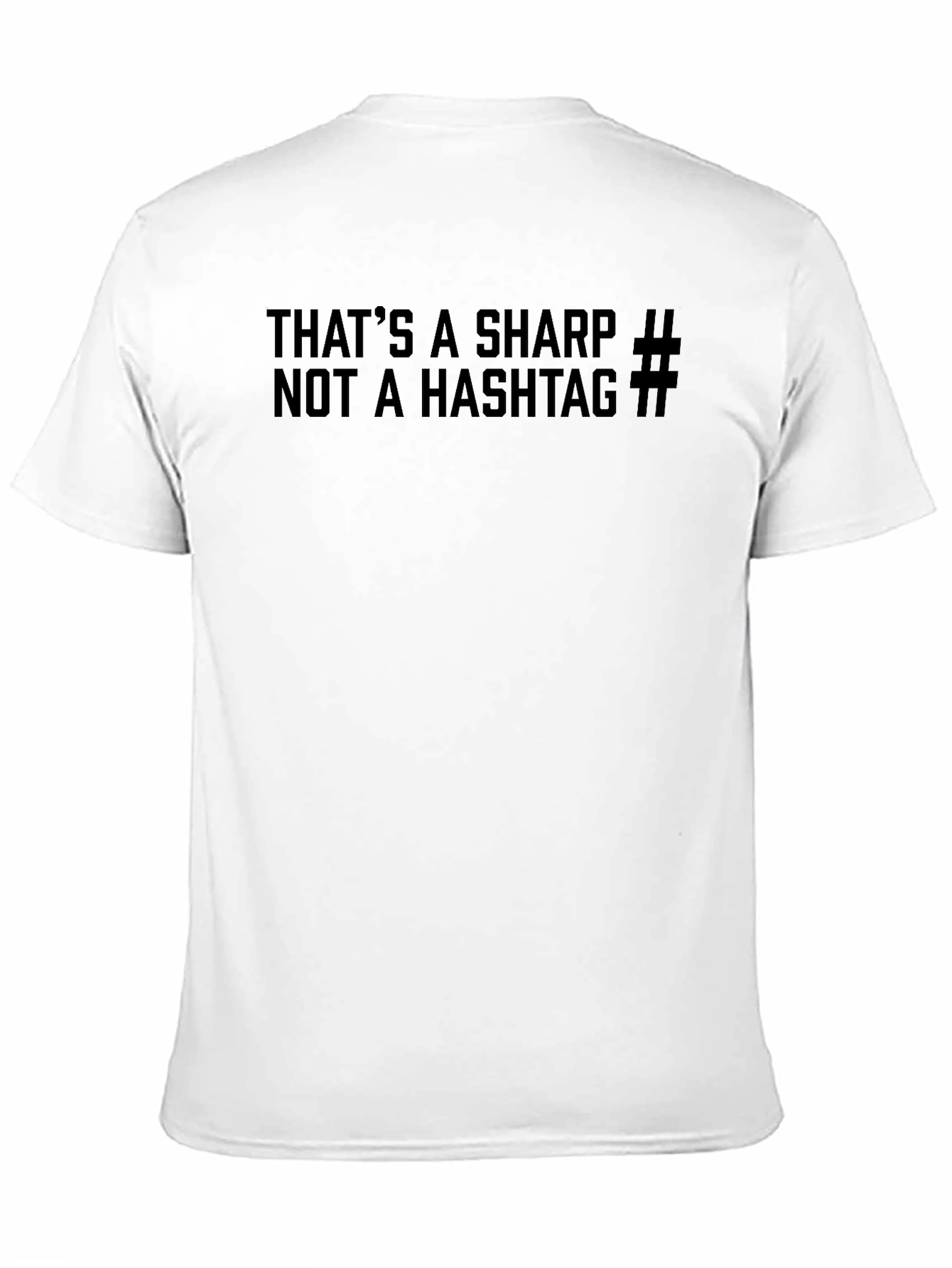 Sharp Humor T-Shirt - Musicians Pun Tee