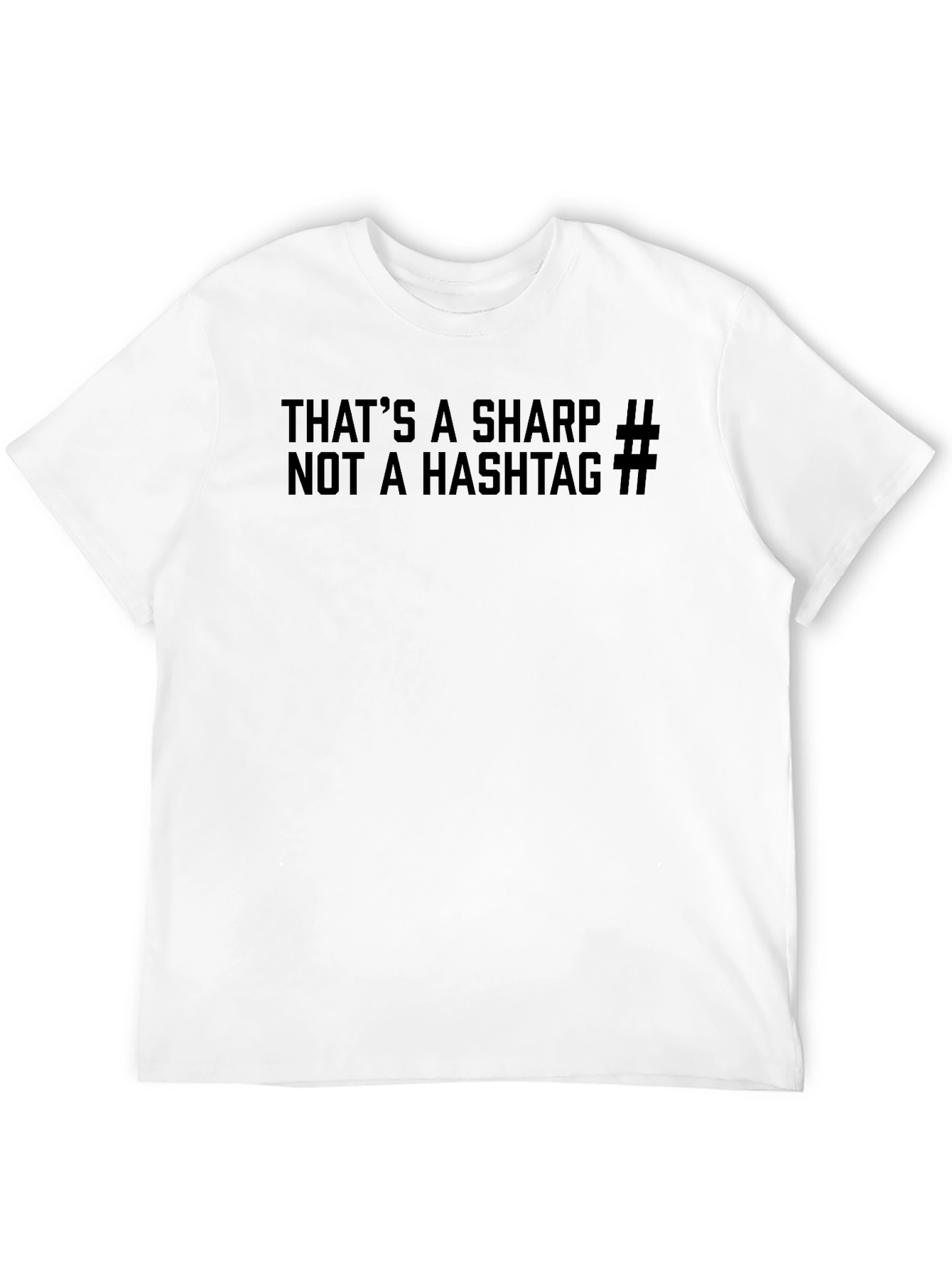 Sharp Humor T-Shirt - Musicians Pun Tee