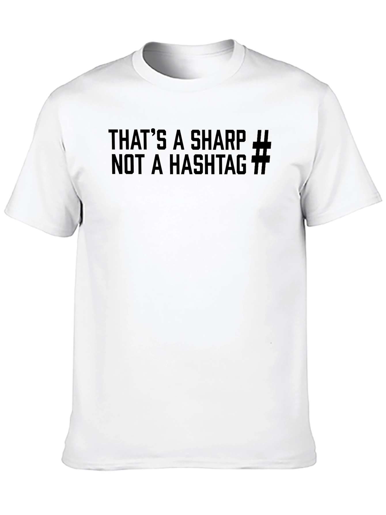 Sharp Humor T-Shirt - Musicians Pun Tee