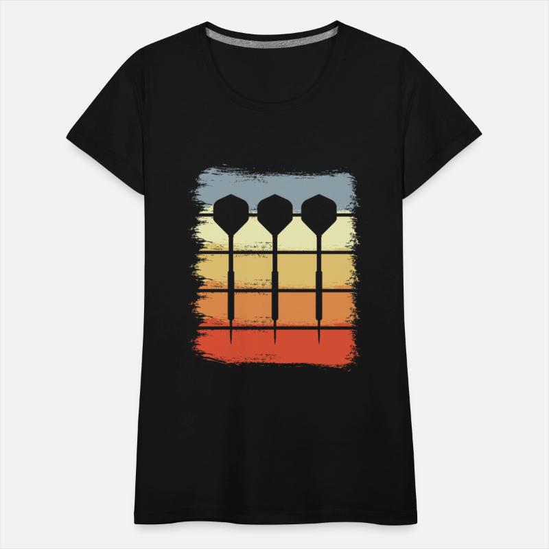 Darts Sketch Vintage Look