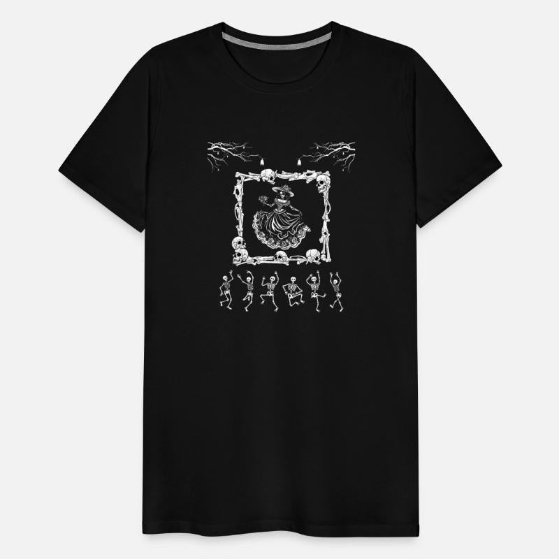 day of the dead shirt skeleton sugar skull