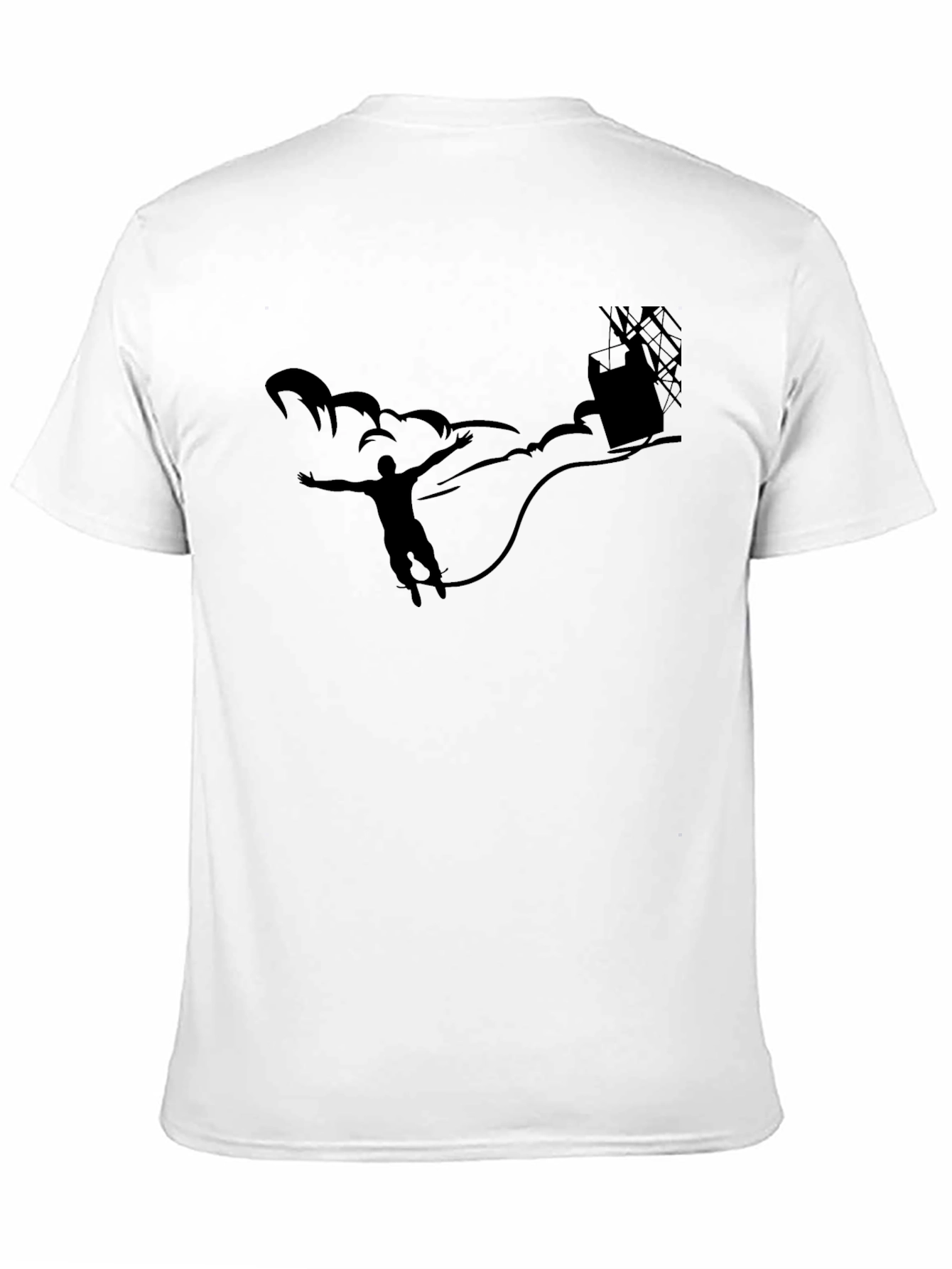 Mans Black T-Shirt - Adventure Graphic Tee