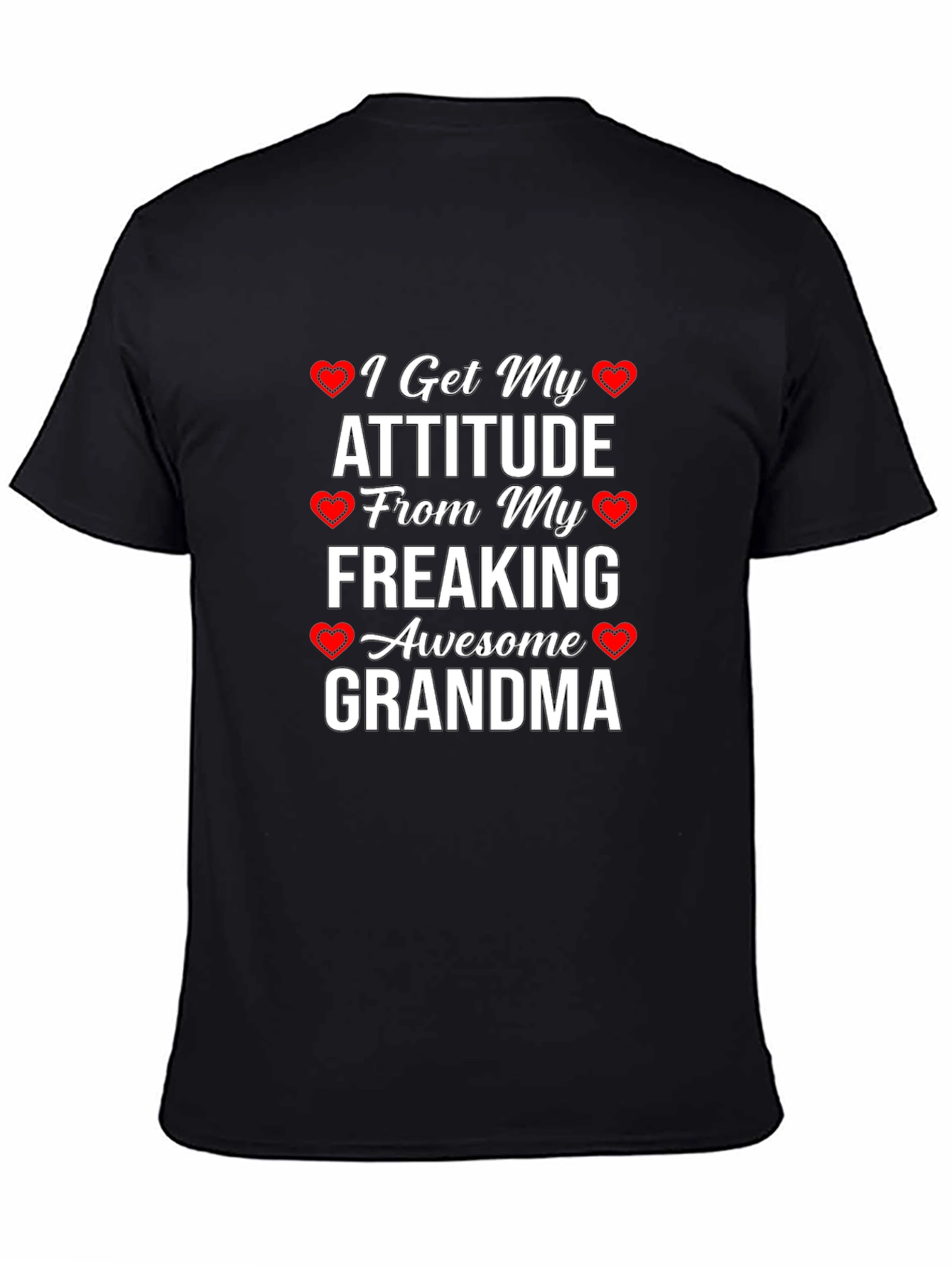 Awesome Grandma Graphic T-Shirt
