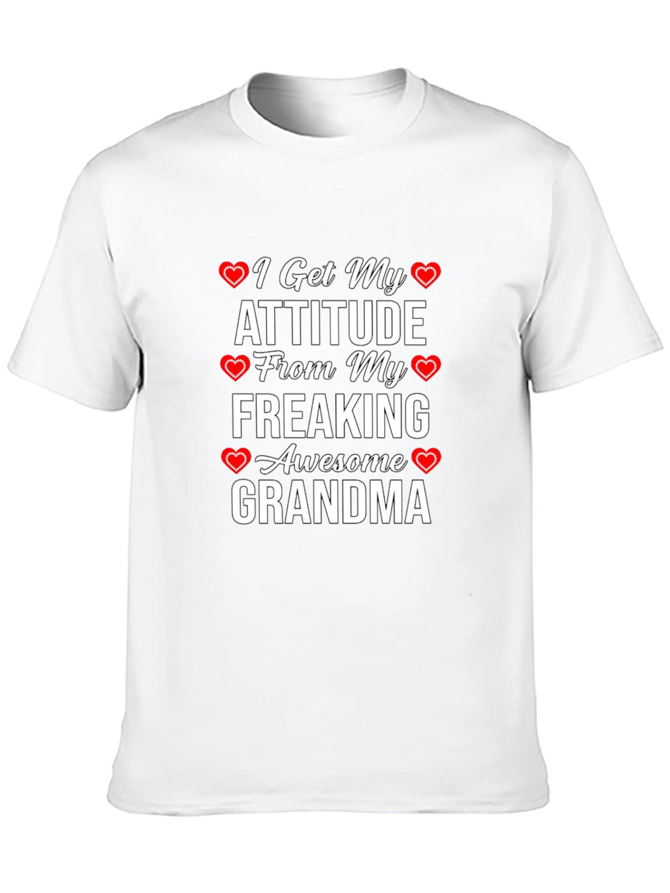 Awesome Grandma Graphic T-Shirt