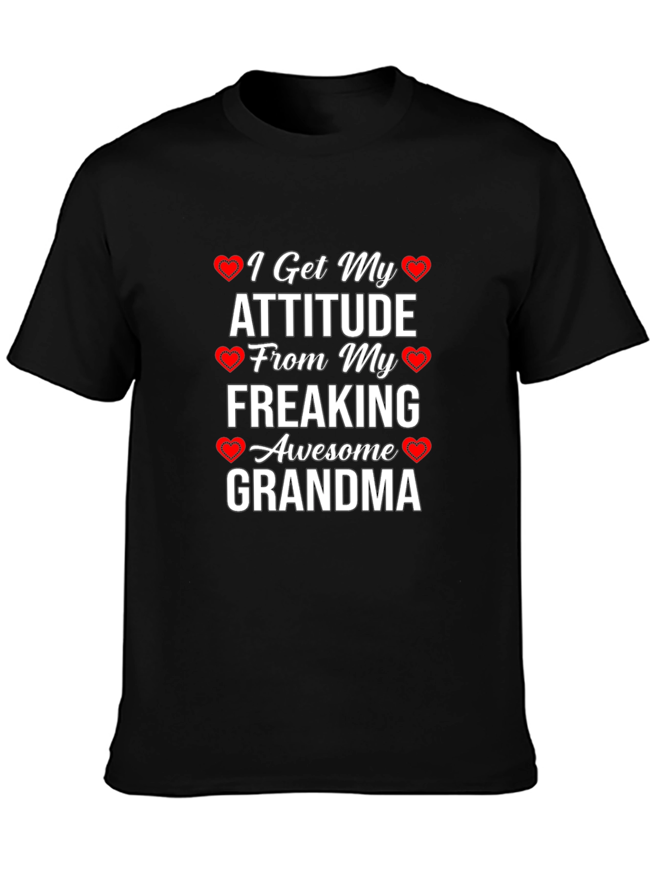 Awesome Grandma Graphic T-Shirt