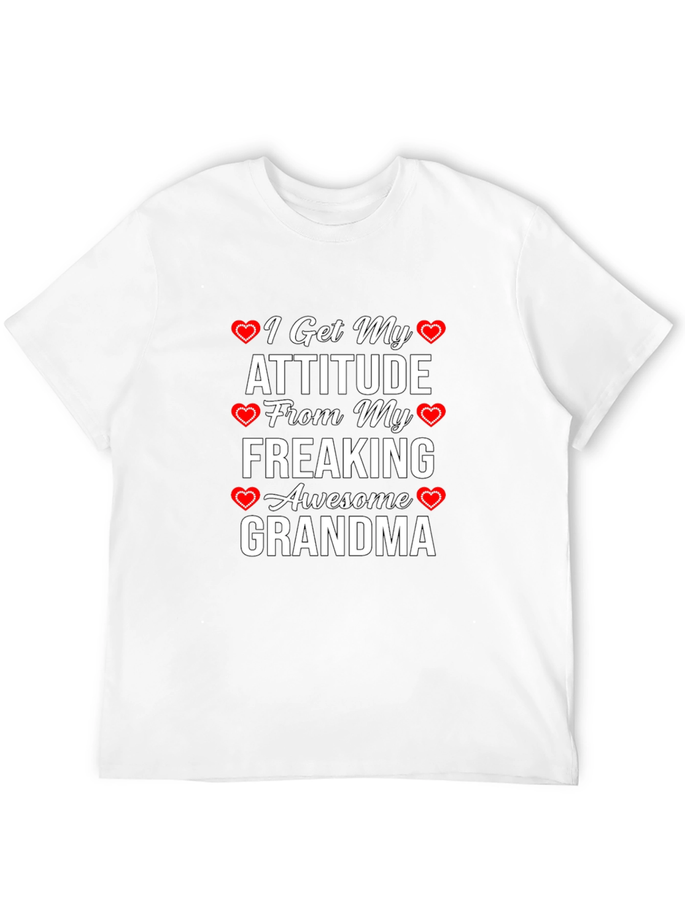 Awesome Grandma Graphic T-Shirt