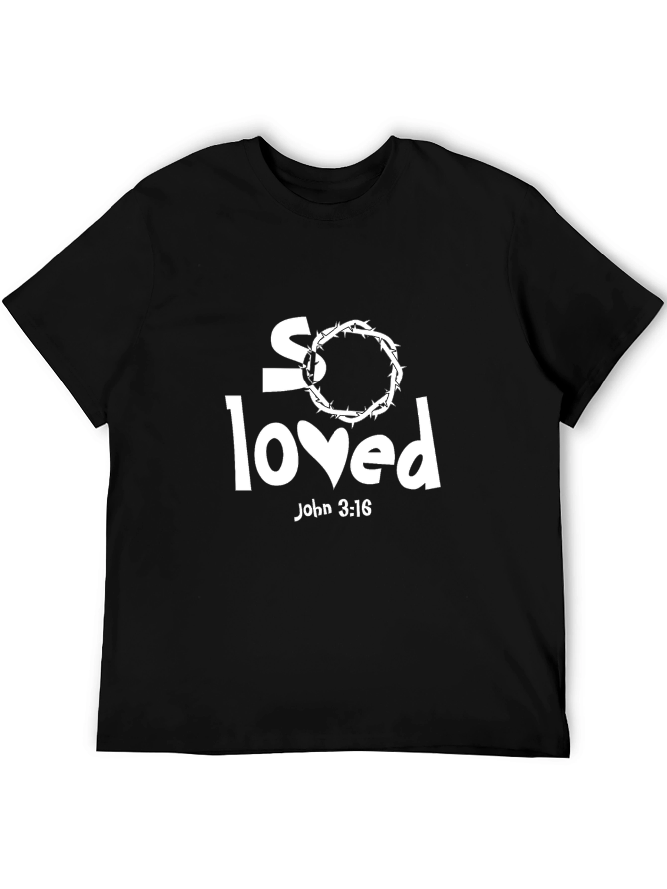 So Loved Graphic T-Shirt - Christian Apparel
