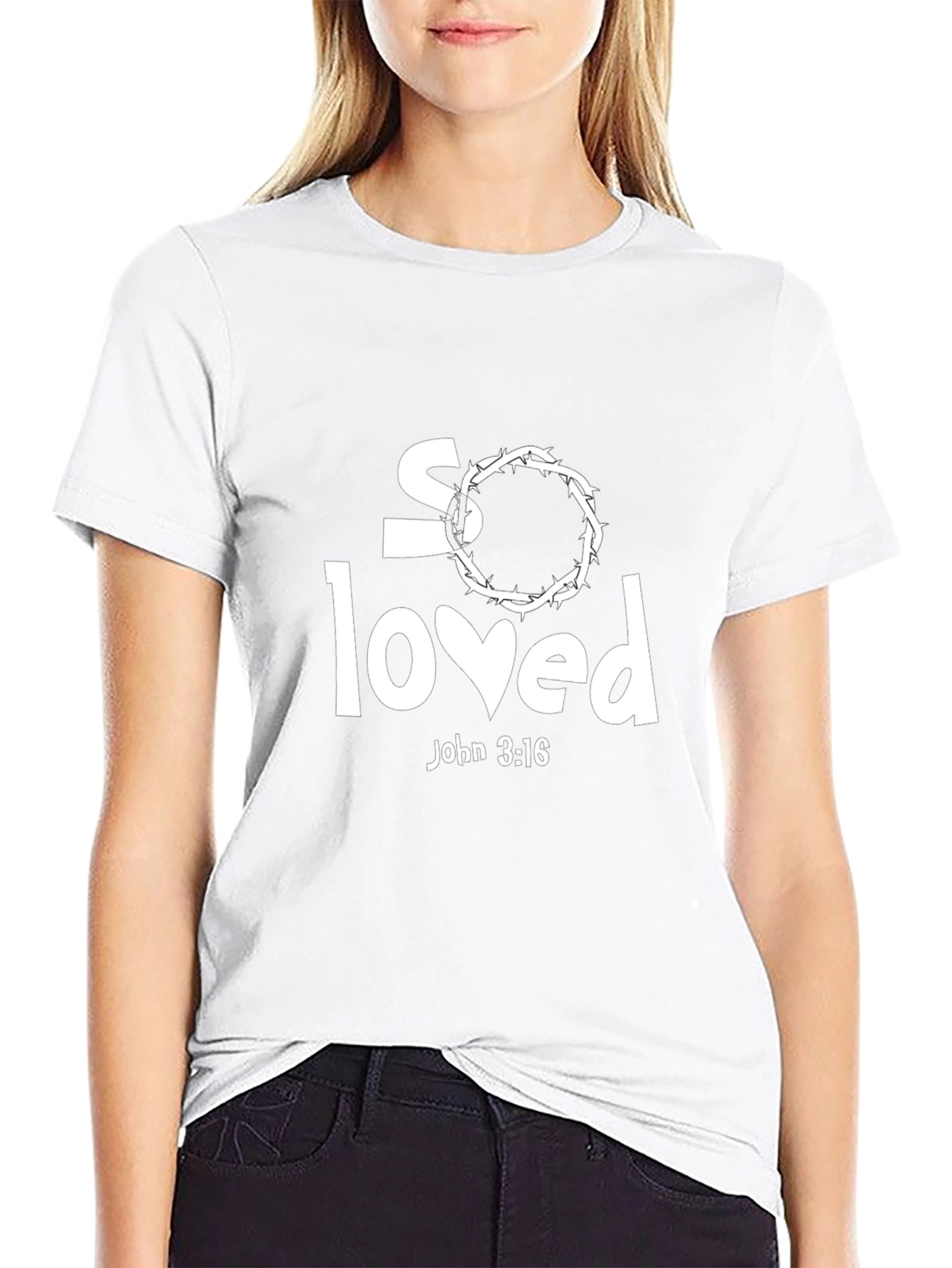 So Loved Graphic T-Shirt - Christian Apparel