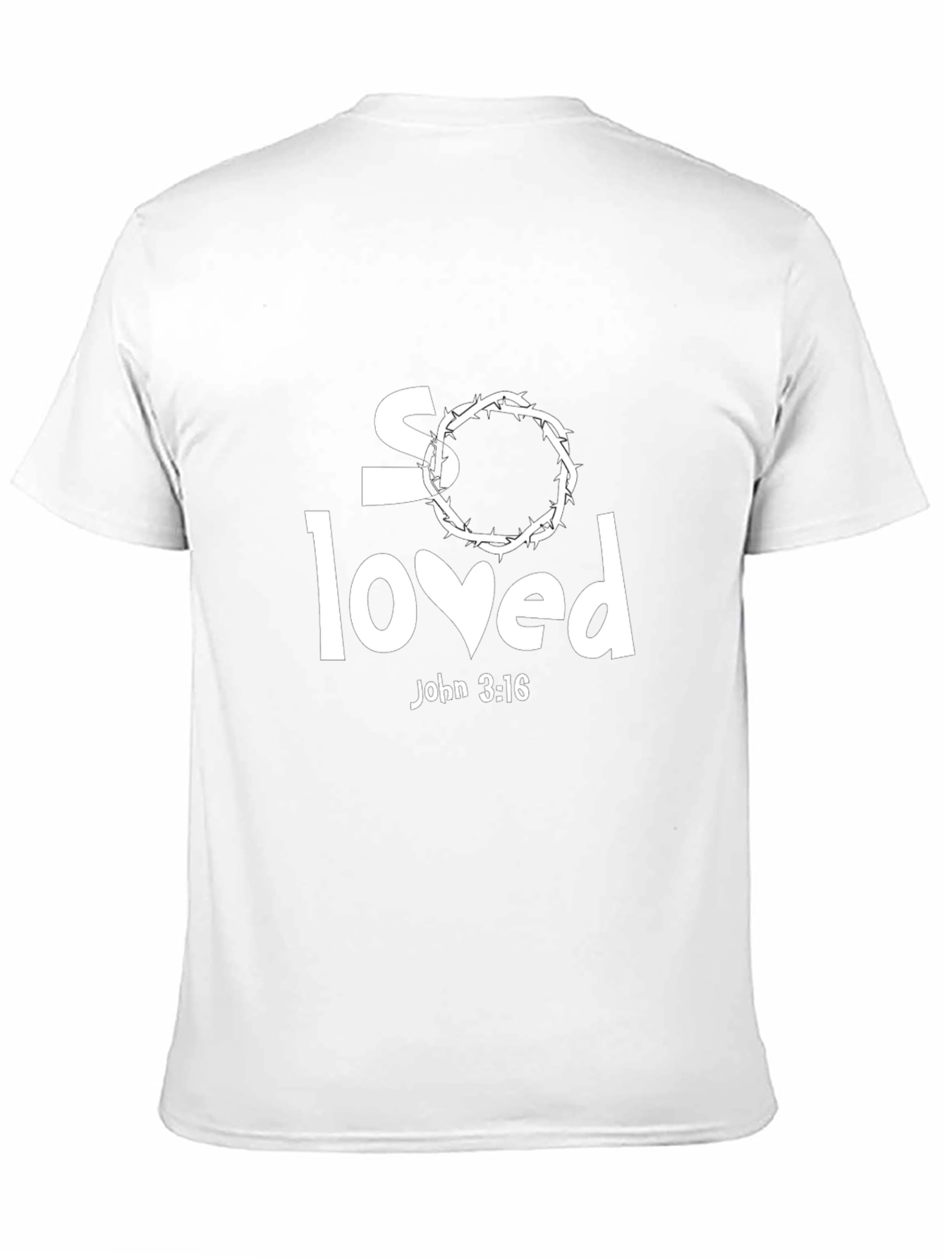 So Loved Graphic T-Shirt - Christian Apparel