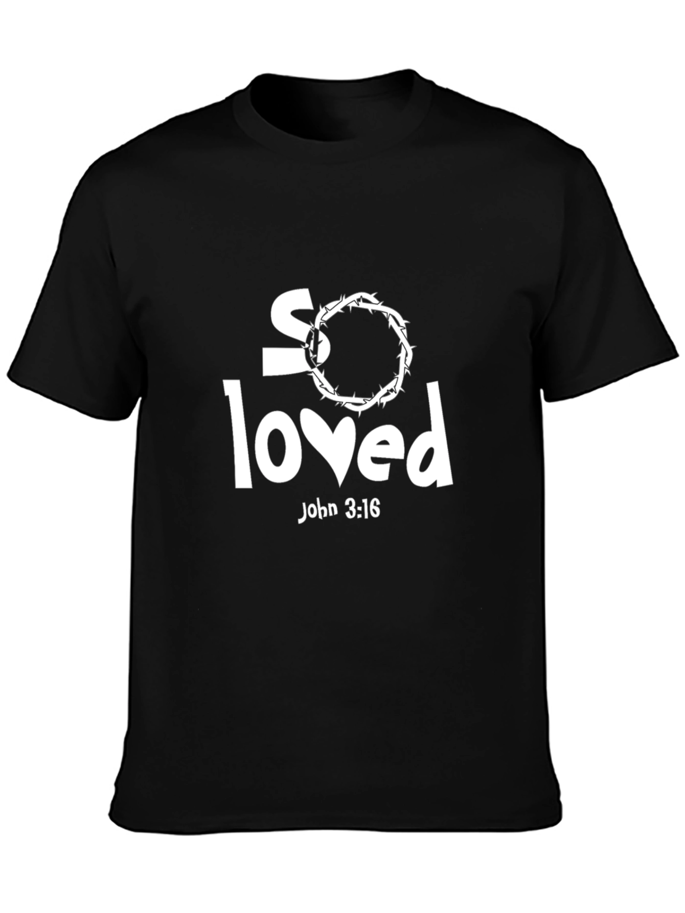 So Loved Graphic T-Shirt - Christian Apparel
