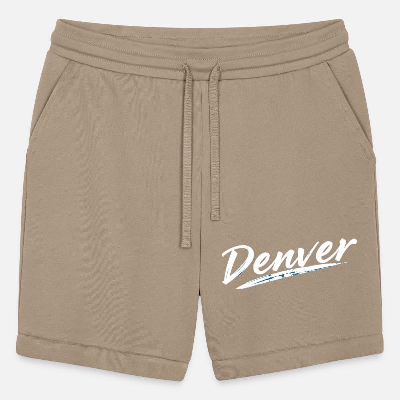 Denver Logo - Elegant White and Blue Script