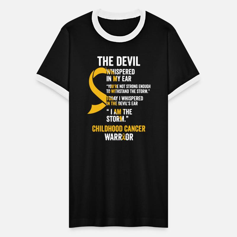 Devil Whispered Childhood Cancer Awareness