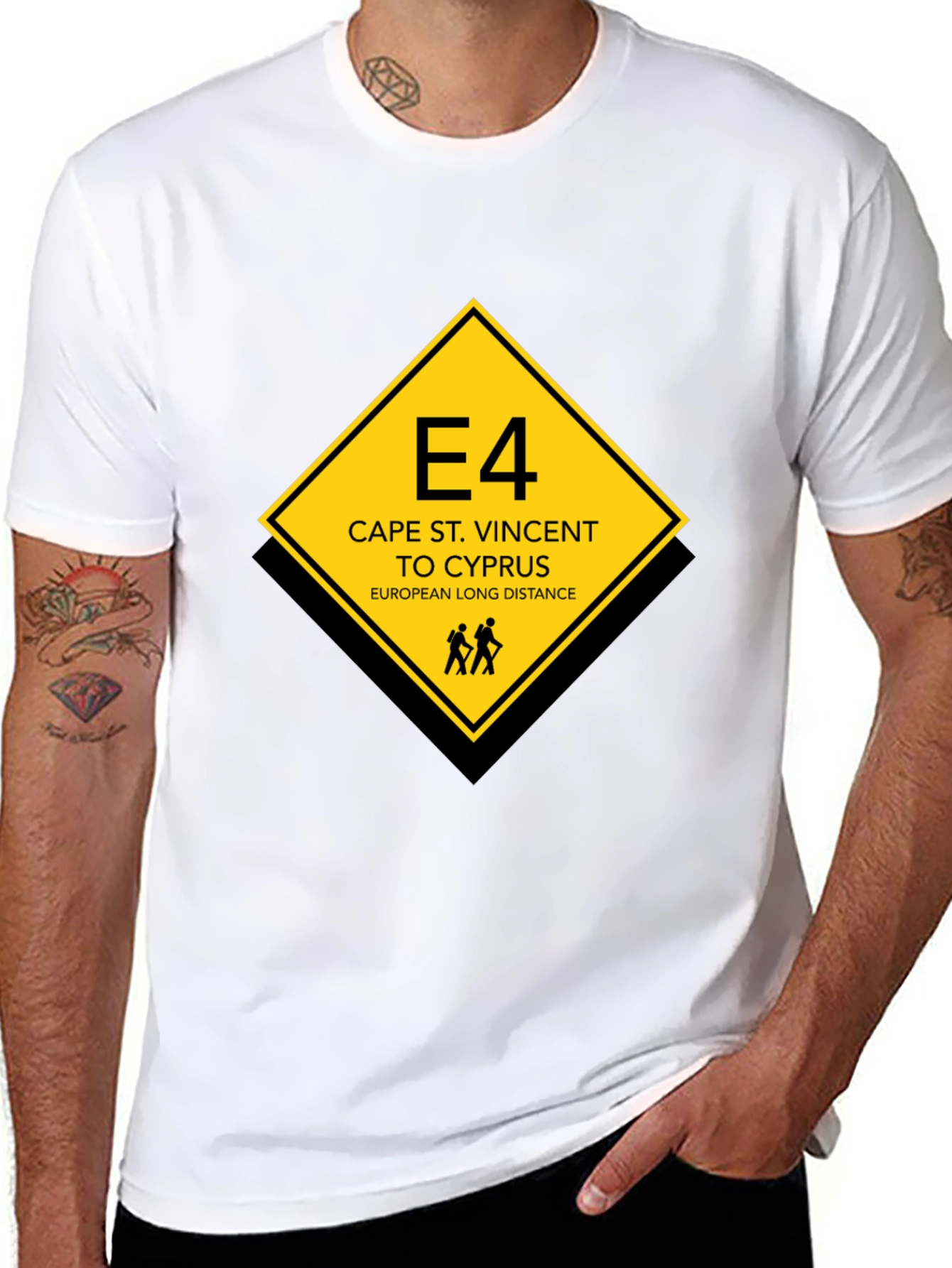 E4 European Long Distance Path T-Shirt