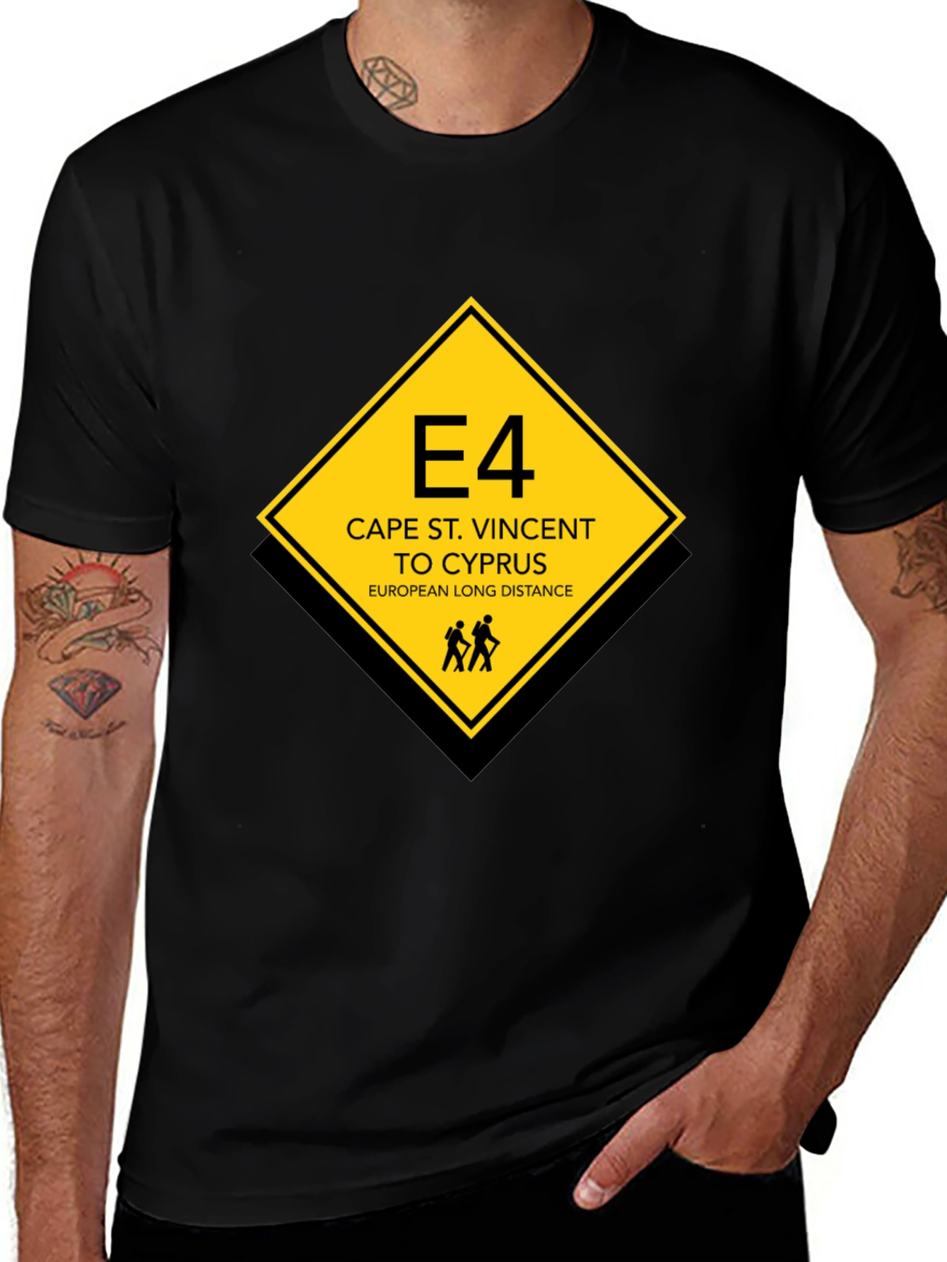 E4 European Long Distance Path T-Shirt