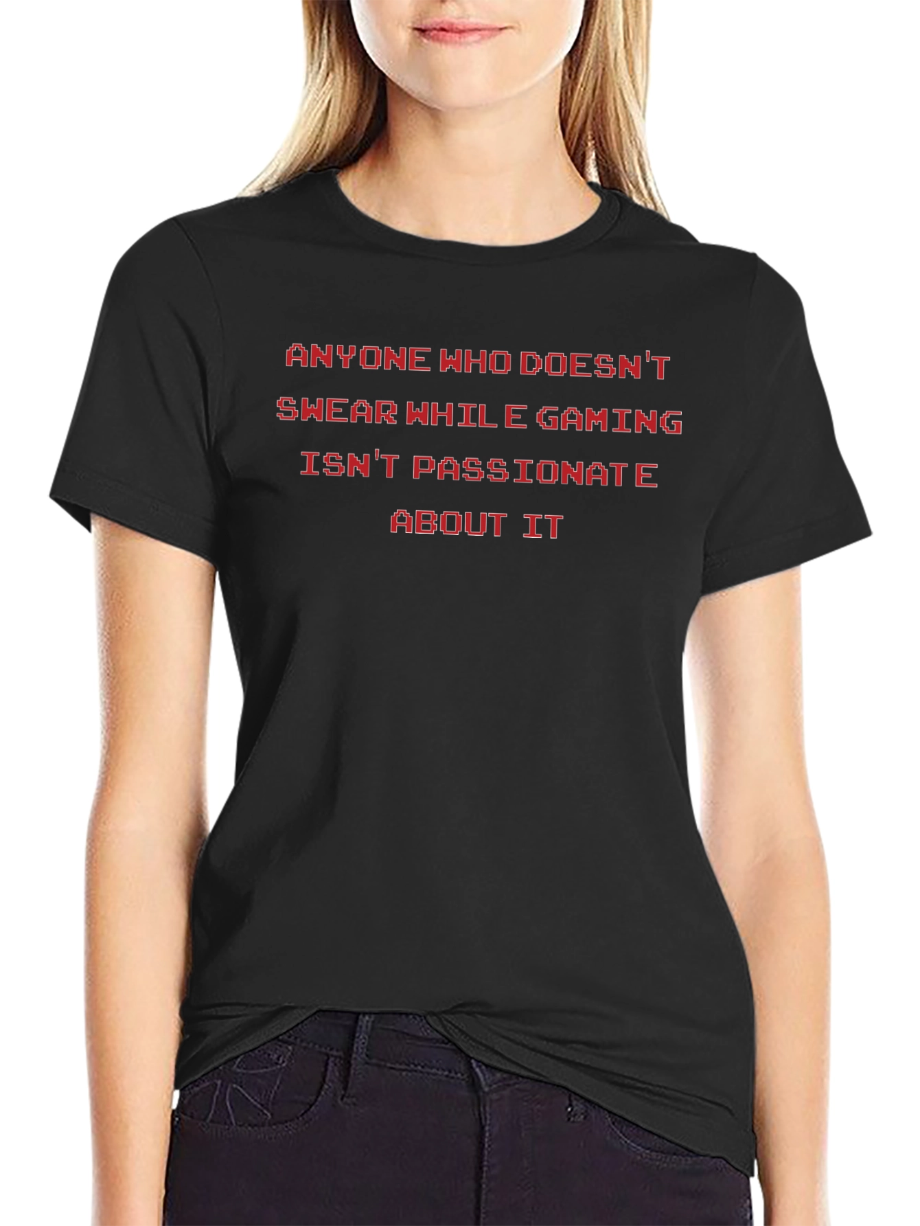 Gamer Passion T-Shirt - Swear While Gaming