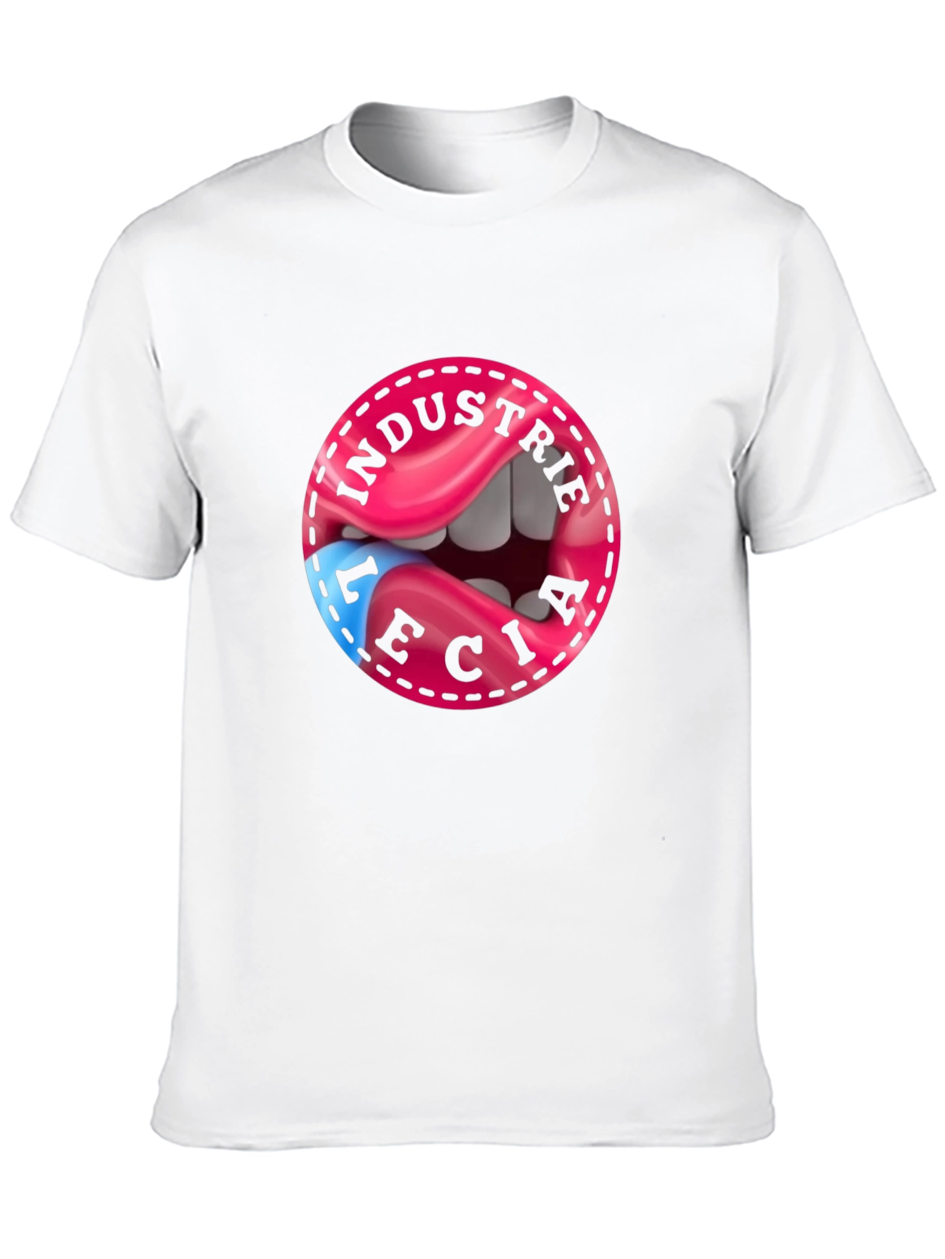 Industrie Lecia Graphic Tee - Premium Cotton Blend