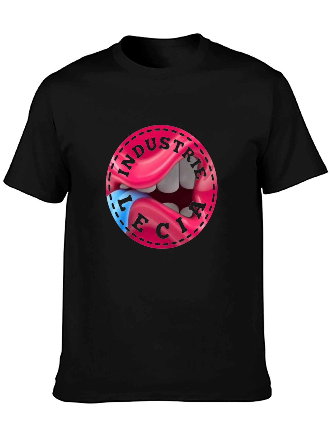 Industrie Lecia Graphic Tee - Premium Cotton Blend