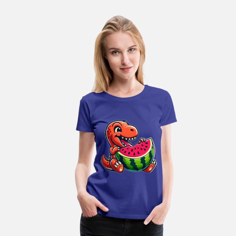 Dinosaur T-Rex watermelon summer fruity