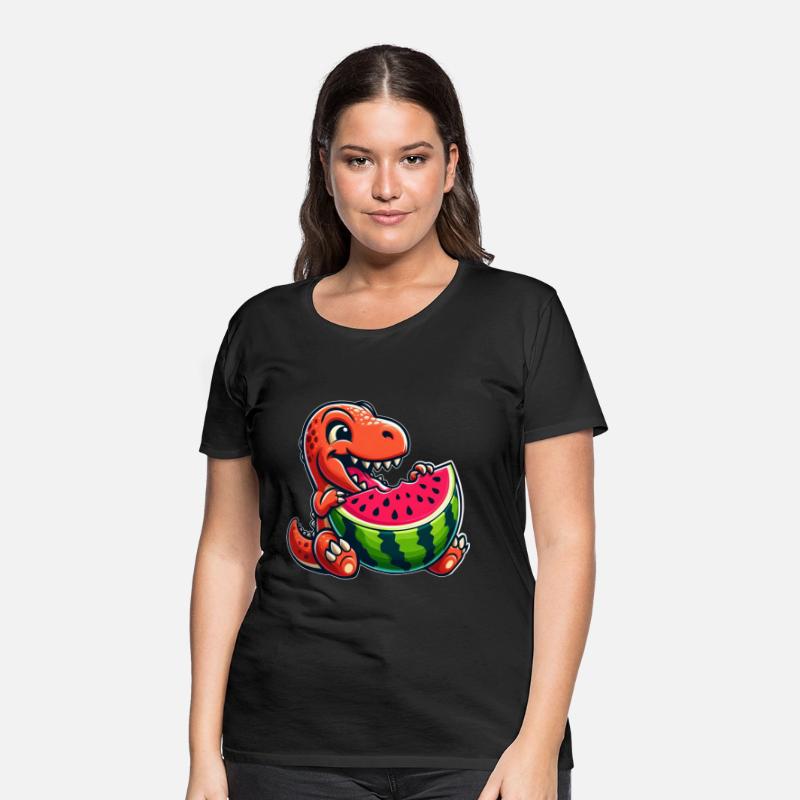Dinosaur T-Rex watermelon summer fruity