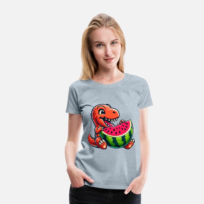 Dinosaur T-Rex watermelon summer fruity